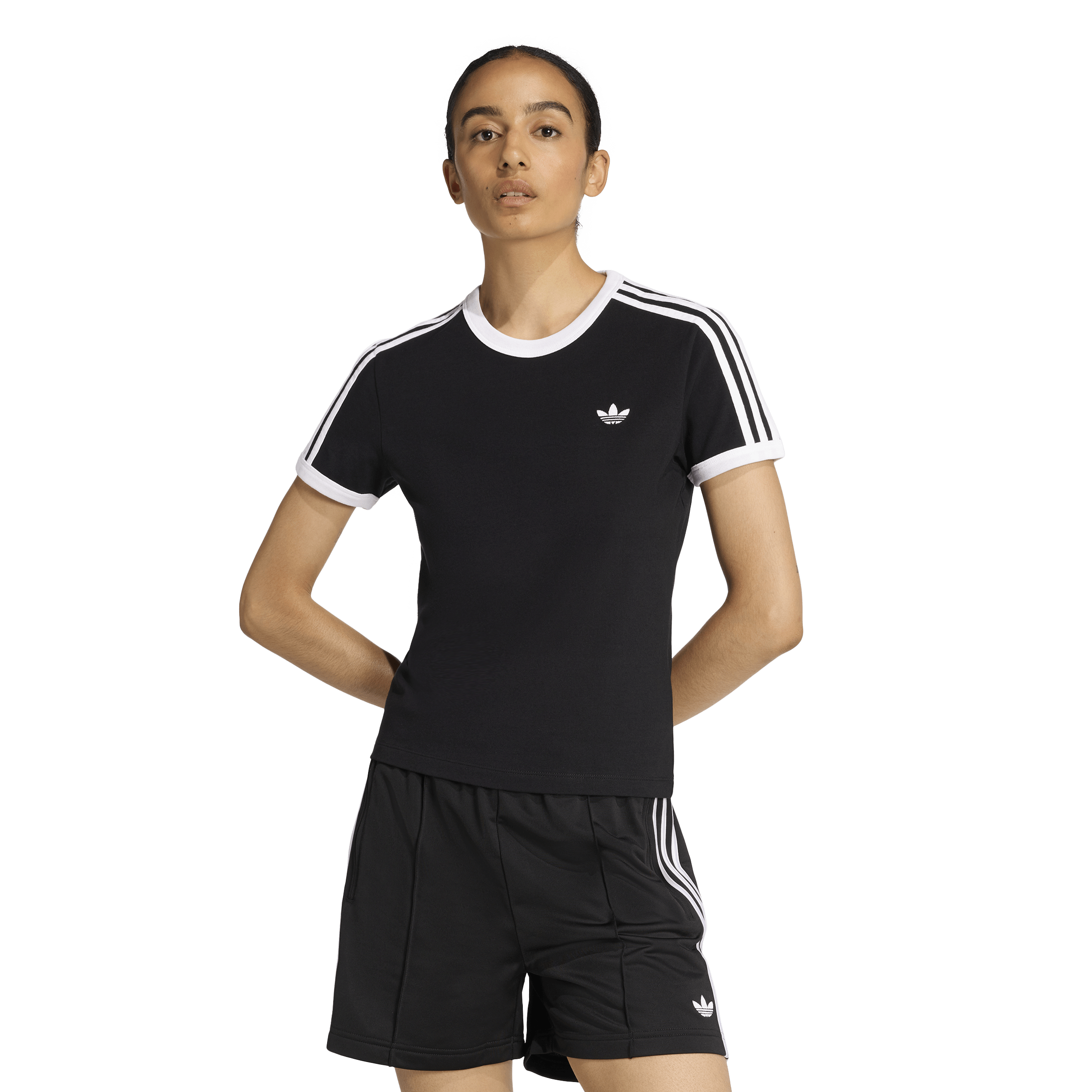 3 STRIPES SLIM T-Shirt Dame 
