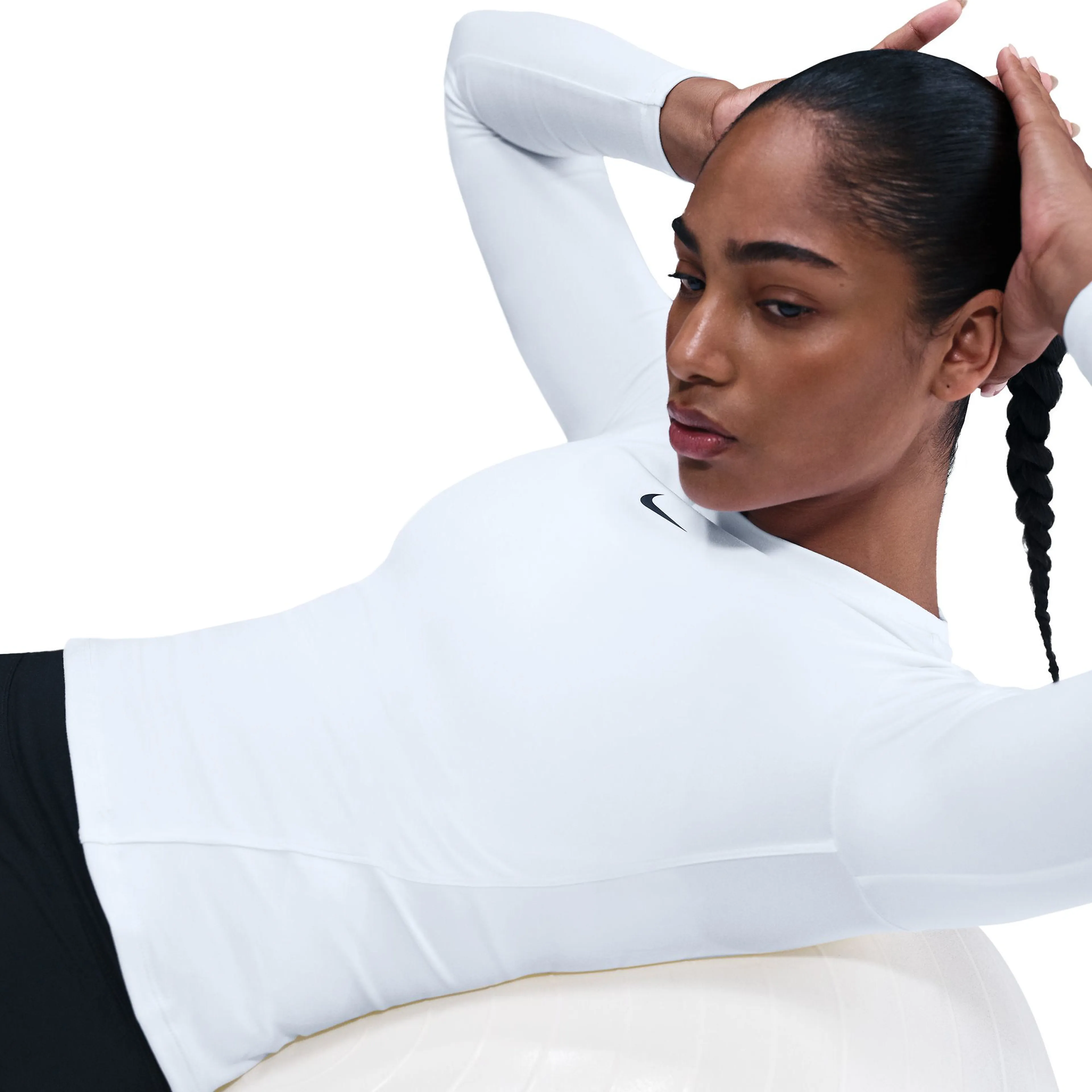 One Fitted Women's Dri-FIT Long-Sleeve Top
