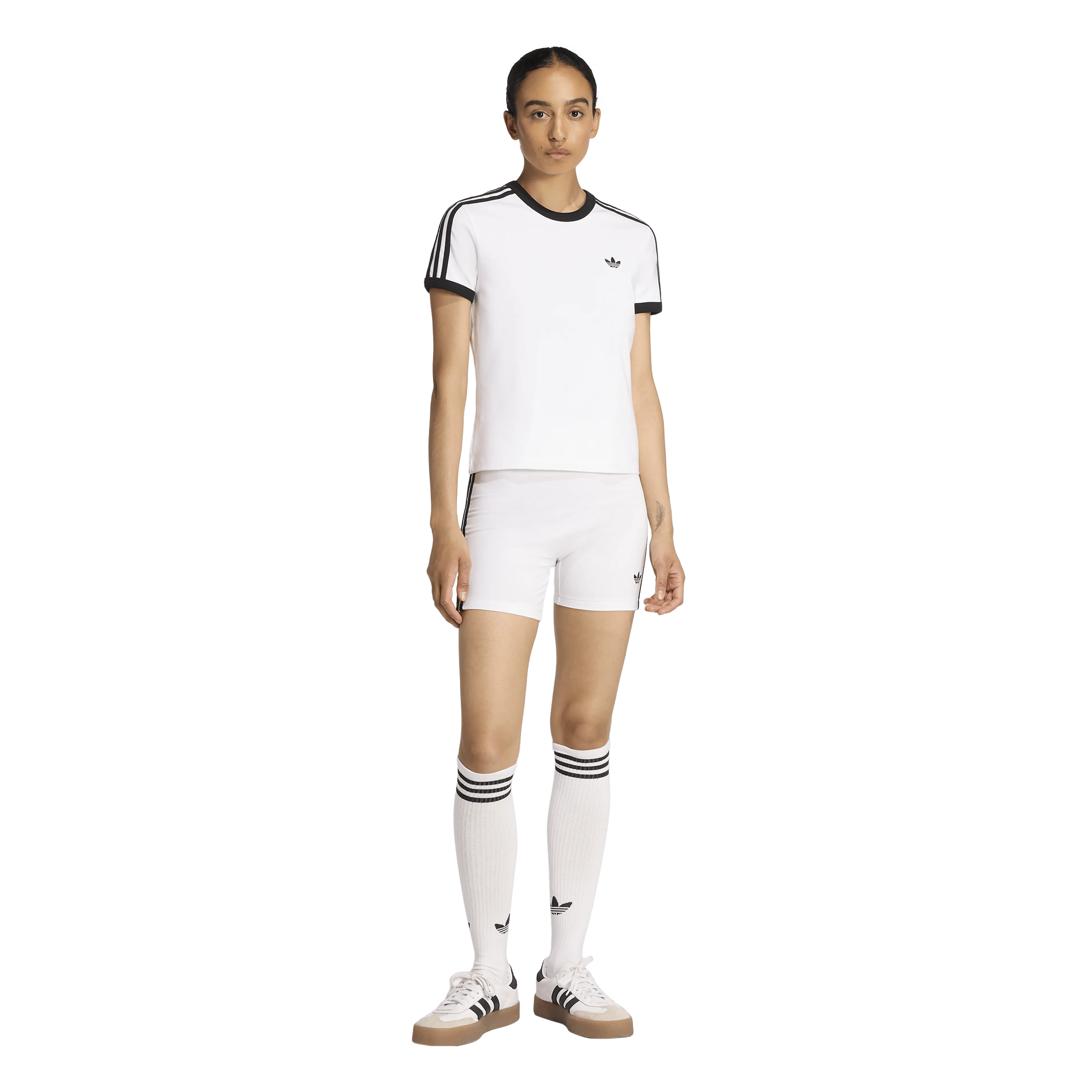 3 STRIPES SLIM T-Shirt Dame 