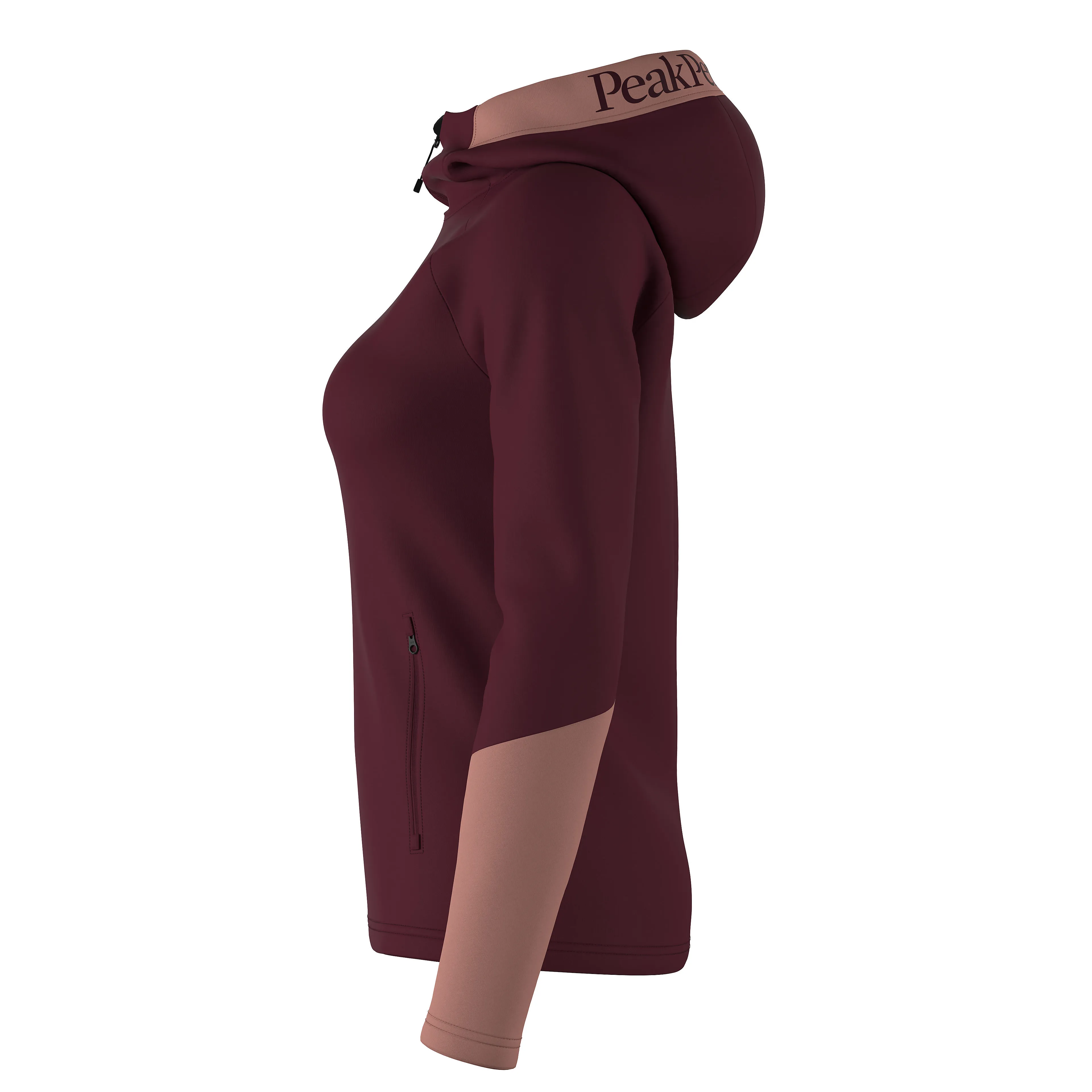 W Rider Essentials Zip Hood