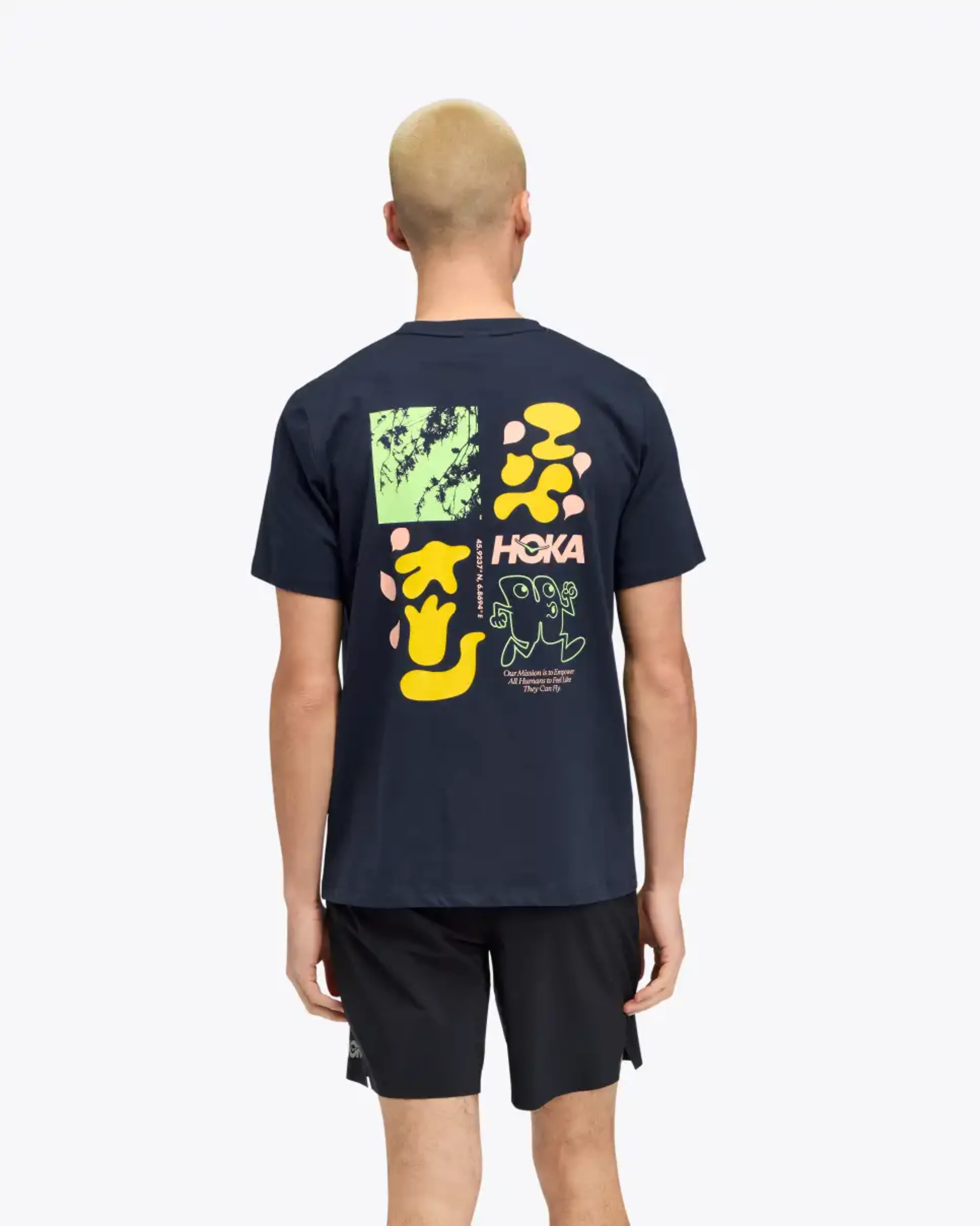 M HOKA COLLAGE GPX TEE