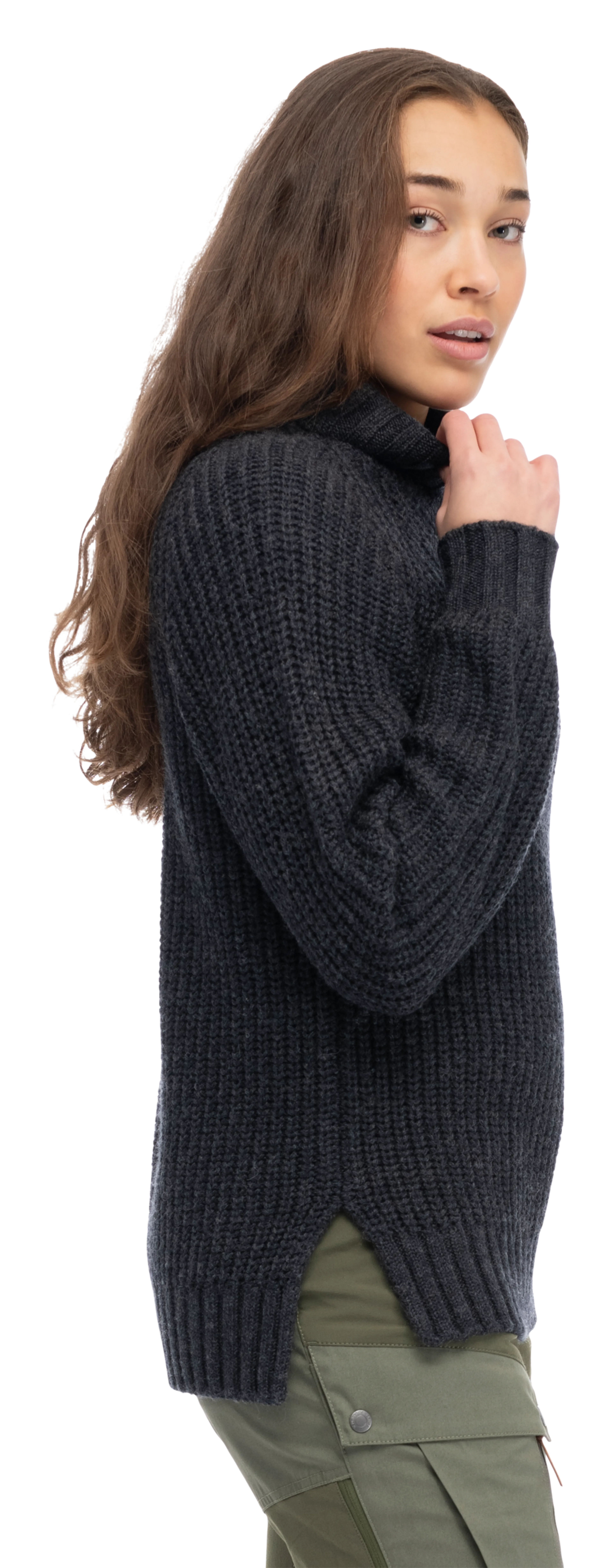 Nordmarka Merino High Neck Jumper Women