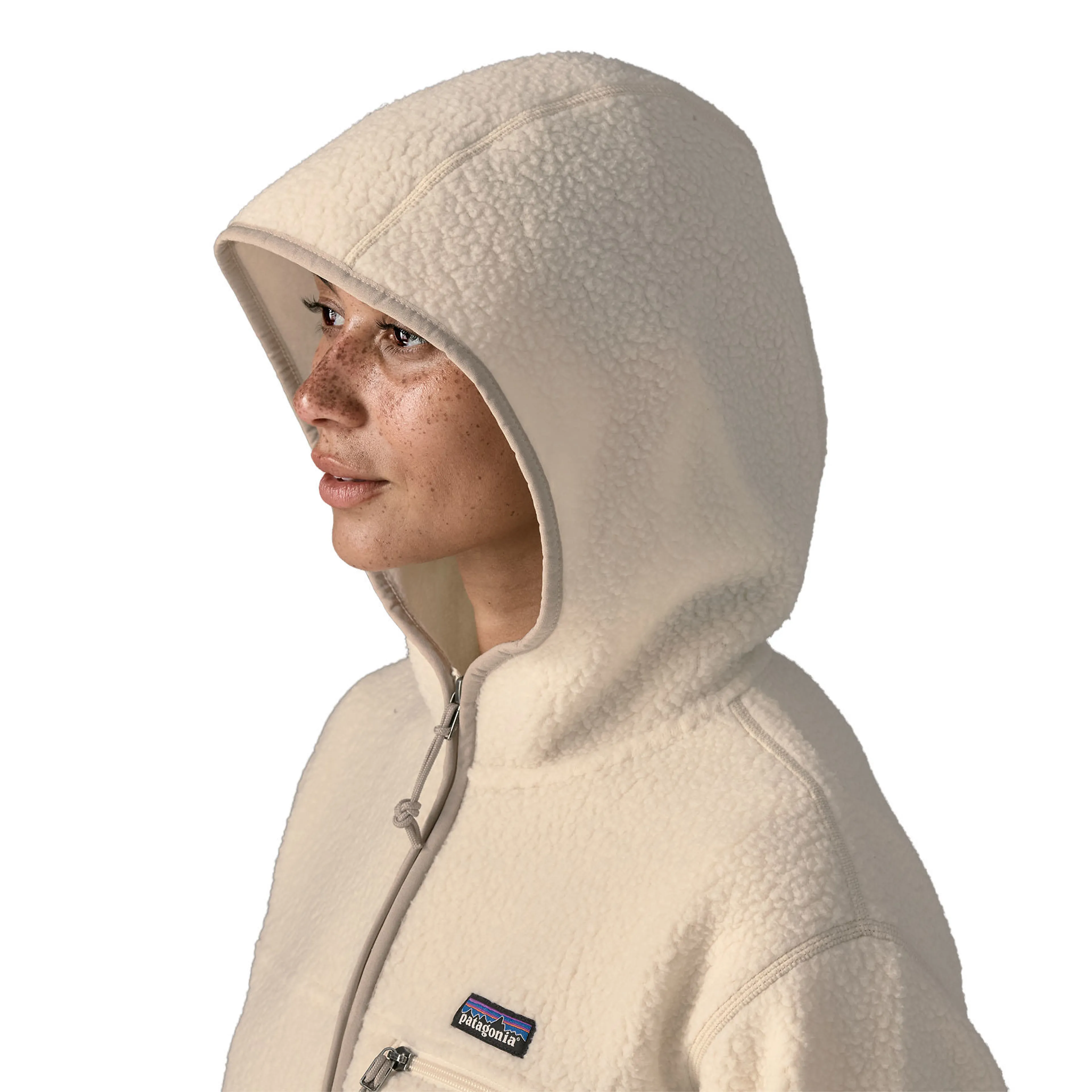 W Retro Pile Hoody