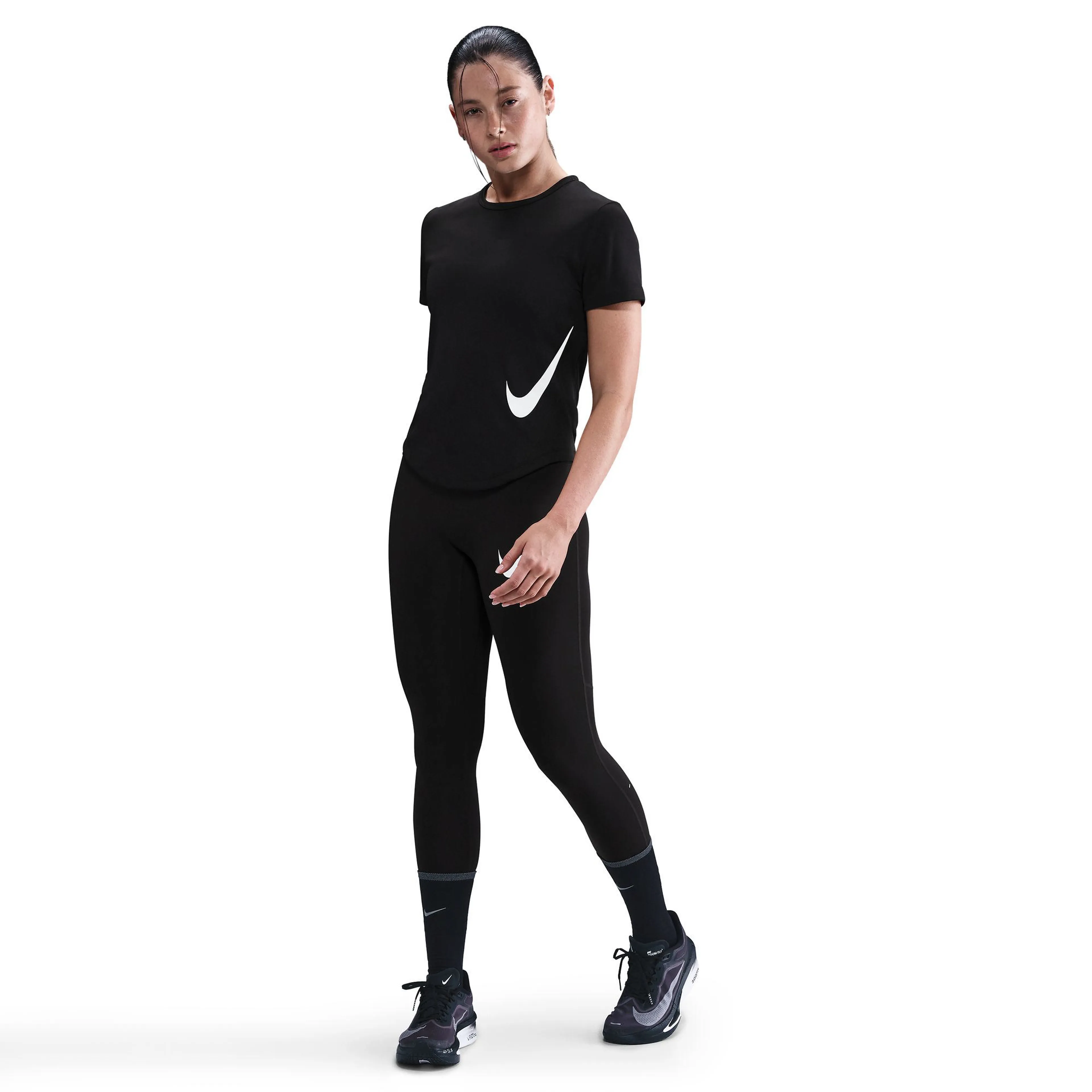 Tempo Swoosh Women's Dri-FIT Short-Sleeve Running Top