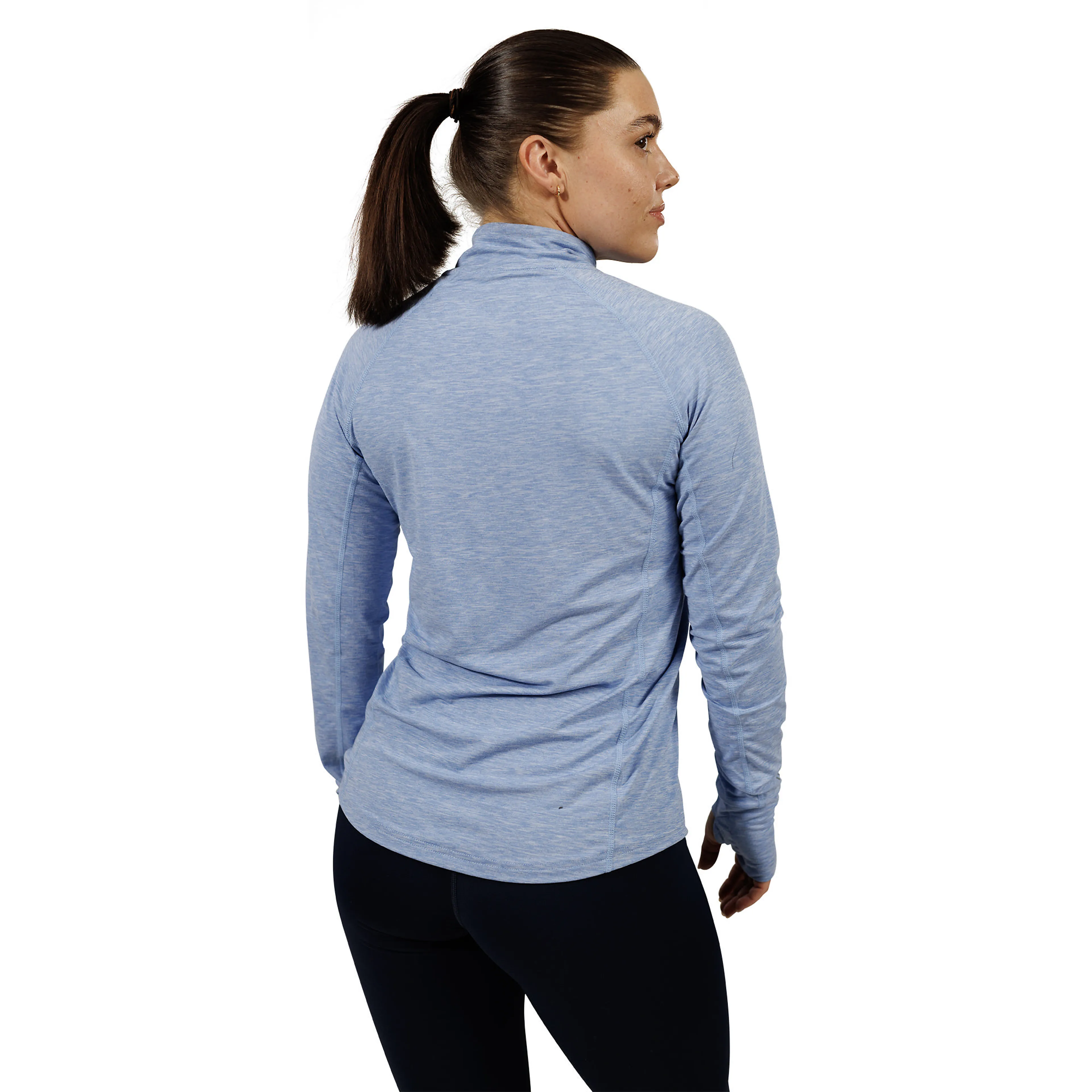 Wolling Melange Performance Midlayer Dame