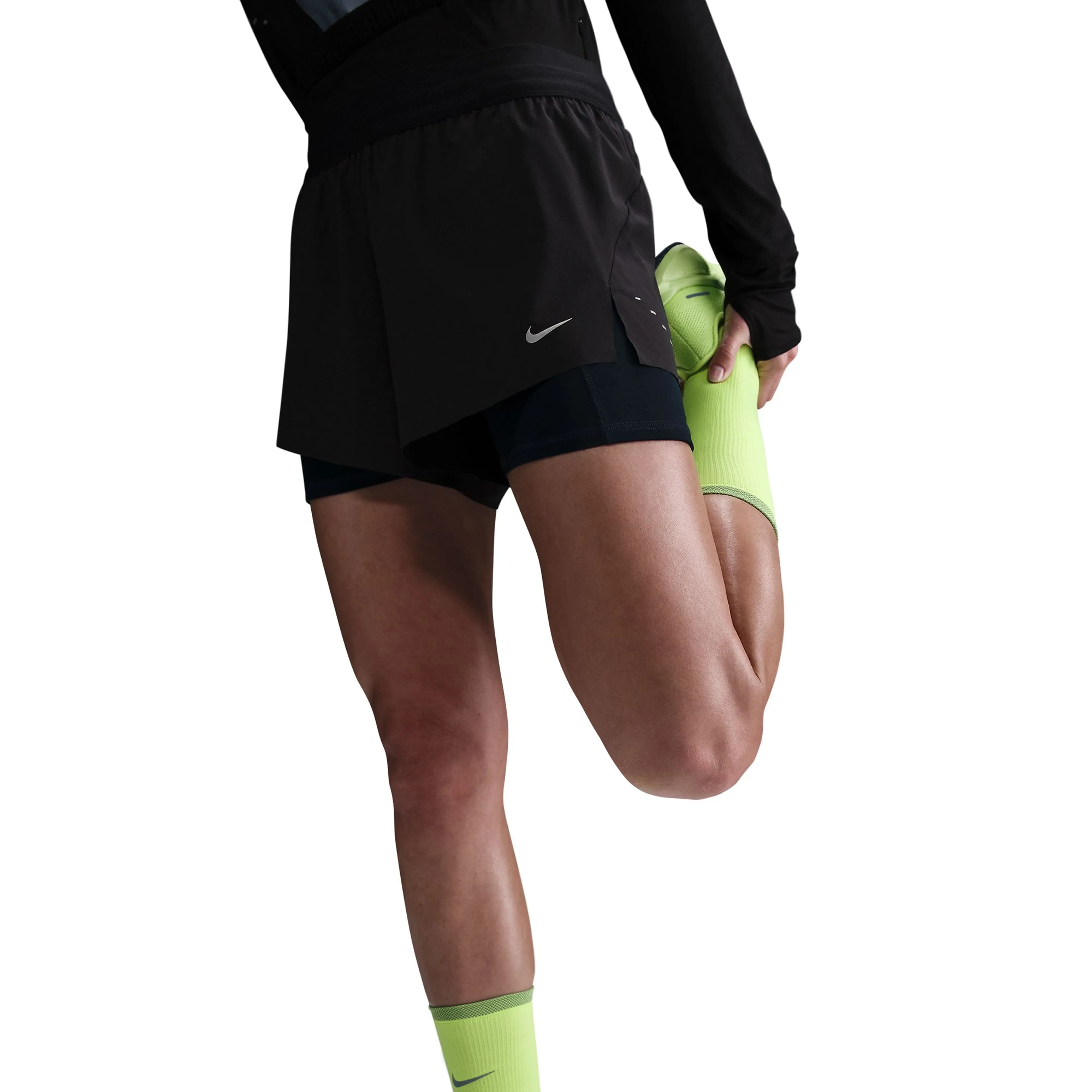 Swift Women's Dri-FIT Mid-Rise 2-in-1 Running Shorts