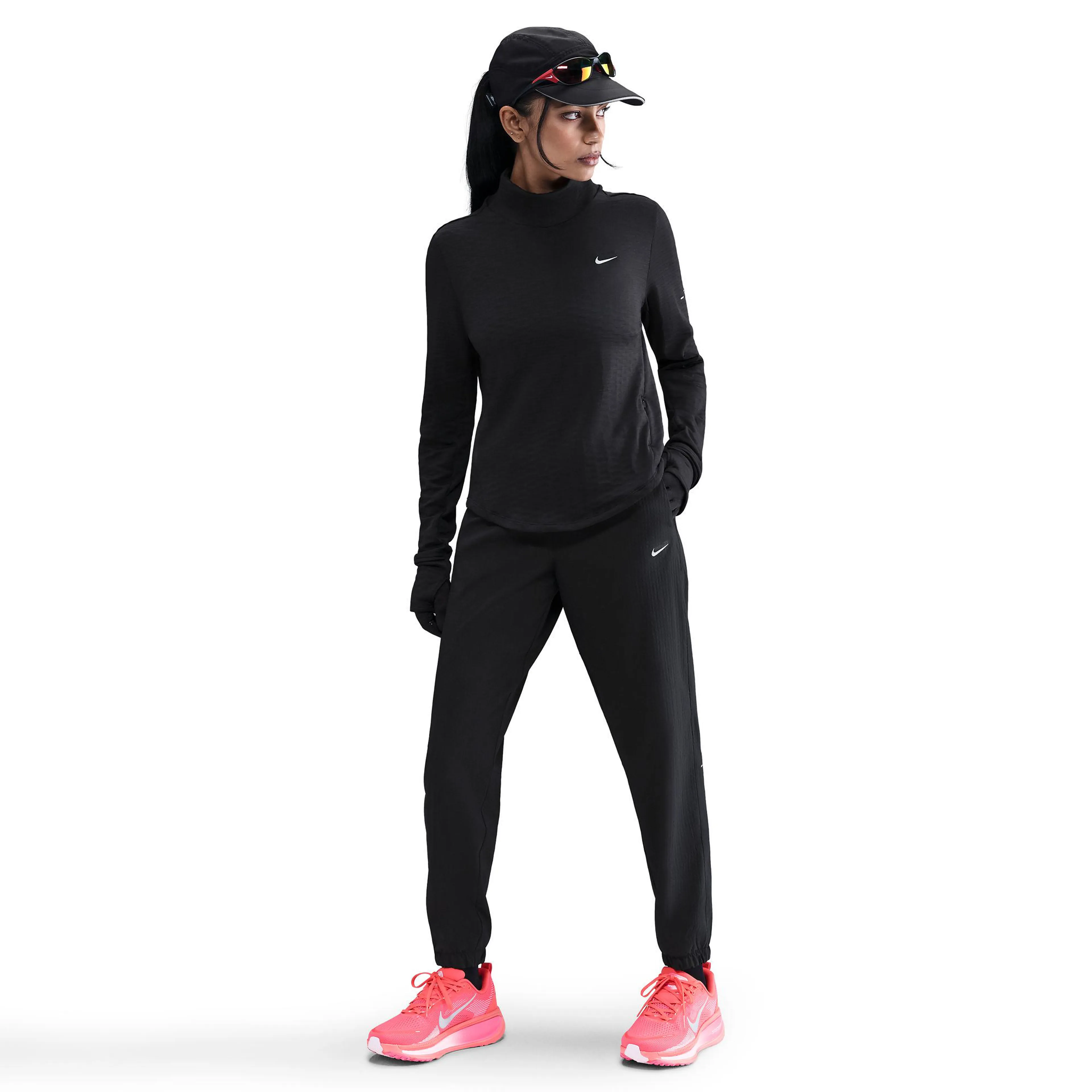 Tempo Warm Women's Dri-FIT Mid-Rise Full-Length Running Pants Tempo Warm Women's Dri-FIT Mid-Rise Full-Length Running Pants