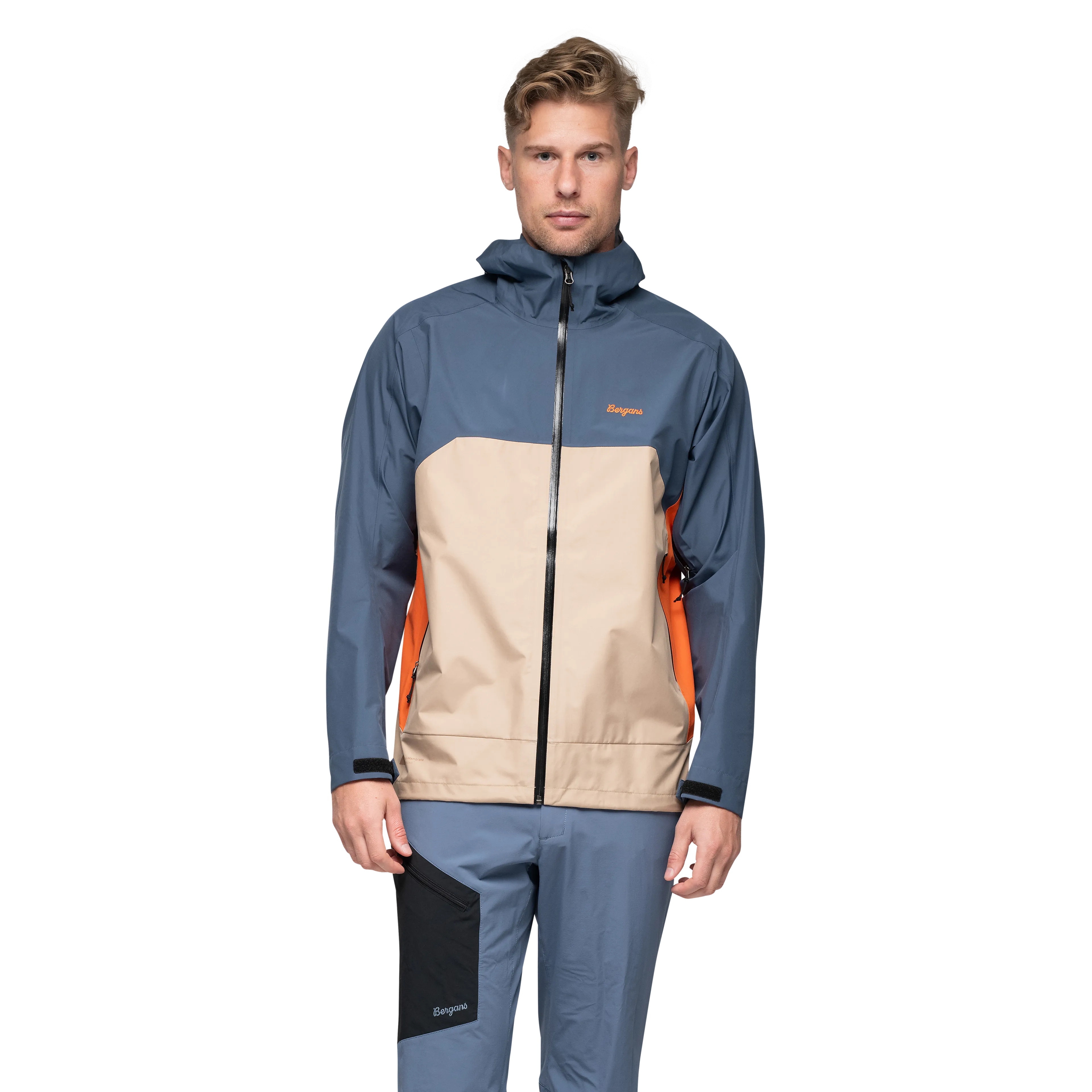 Granite Blue/Warm Sand/Alert Orange