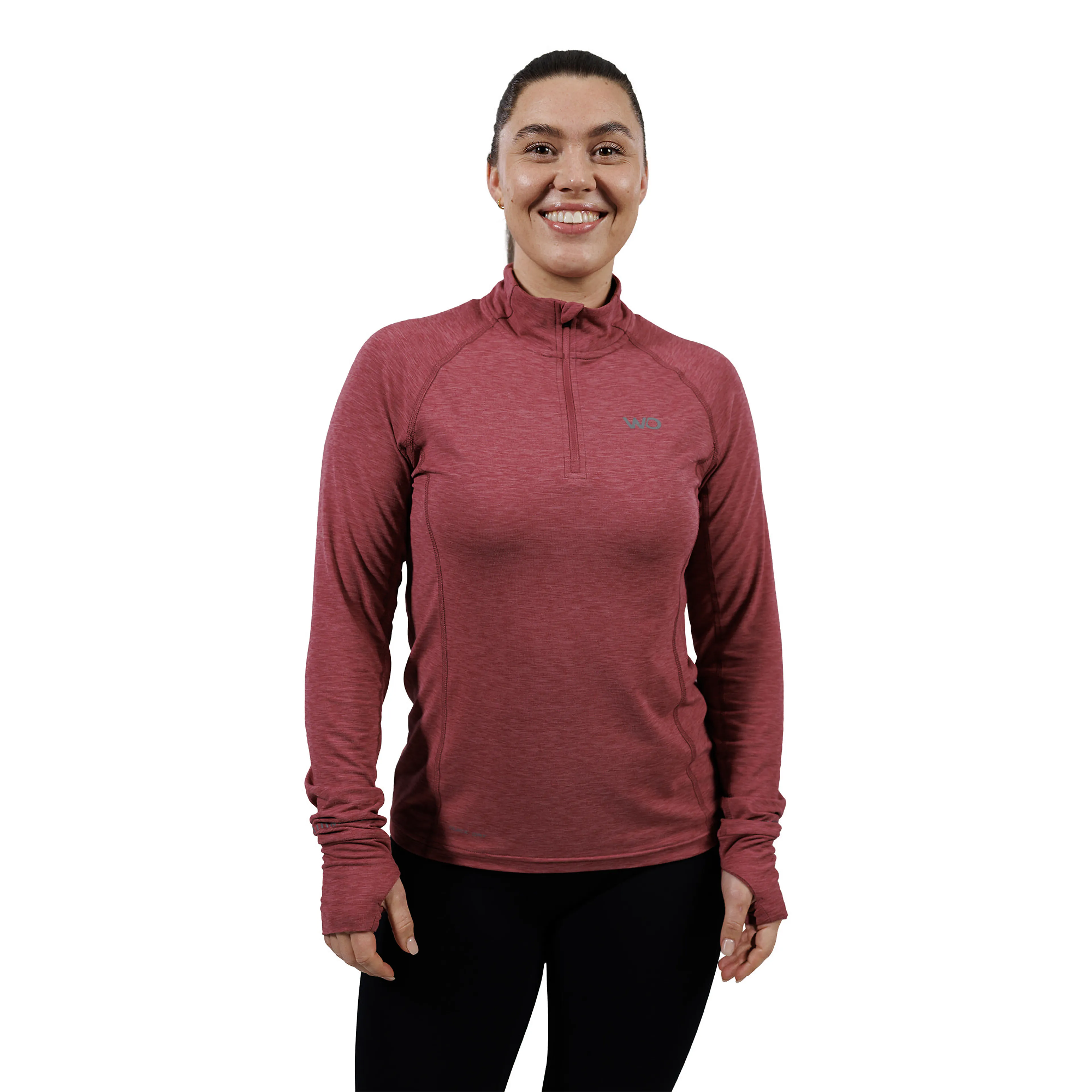 Wolling Melange Performance Midlayer Dame Wolling Melange Performance Midlayer Dame