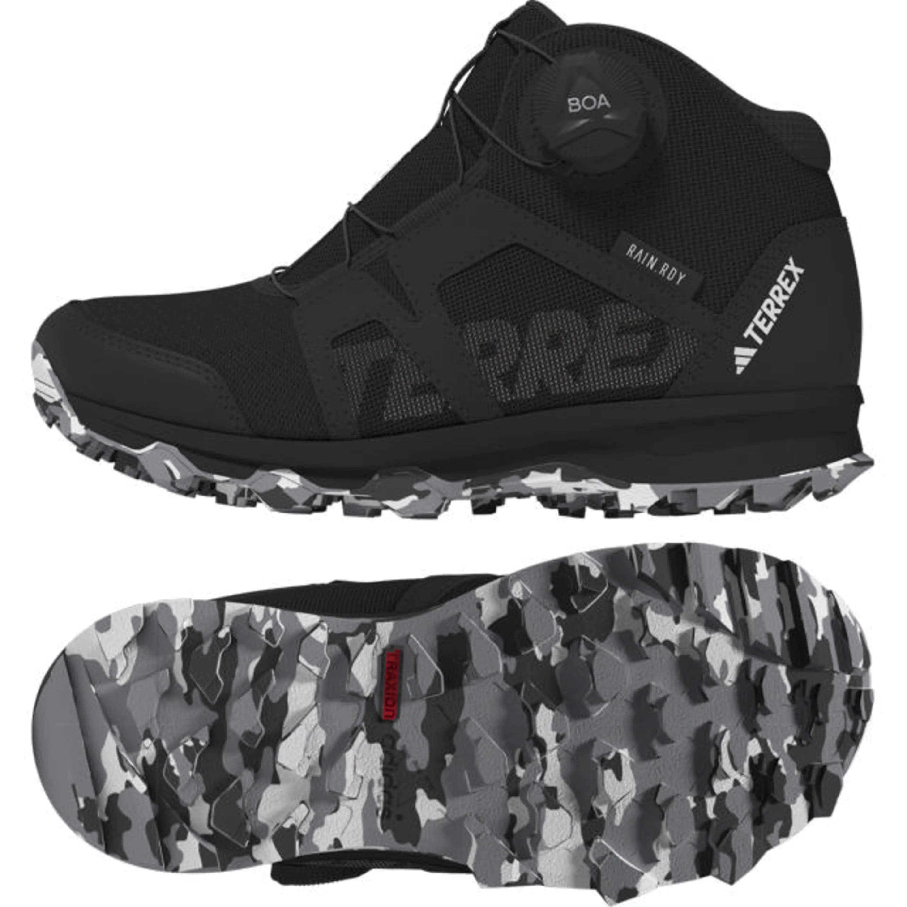 Terrex Boa Mid RAIN.RDY tursko barn/junior