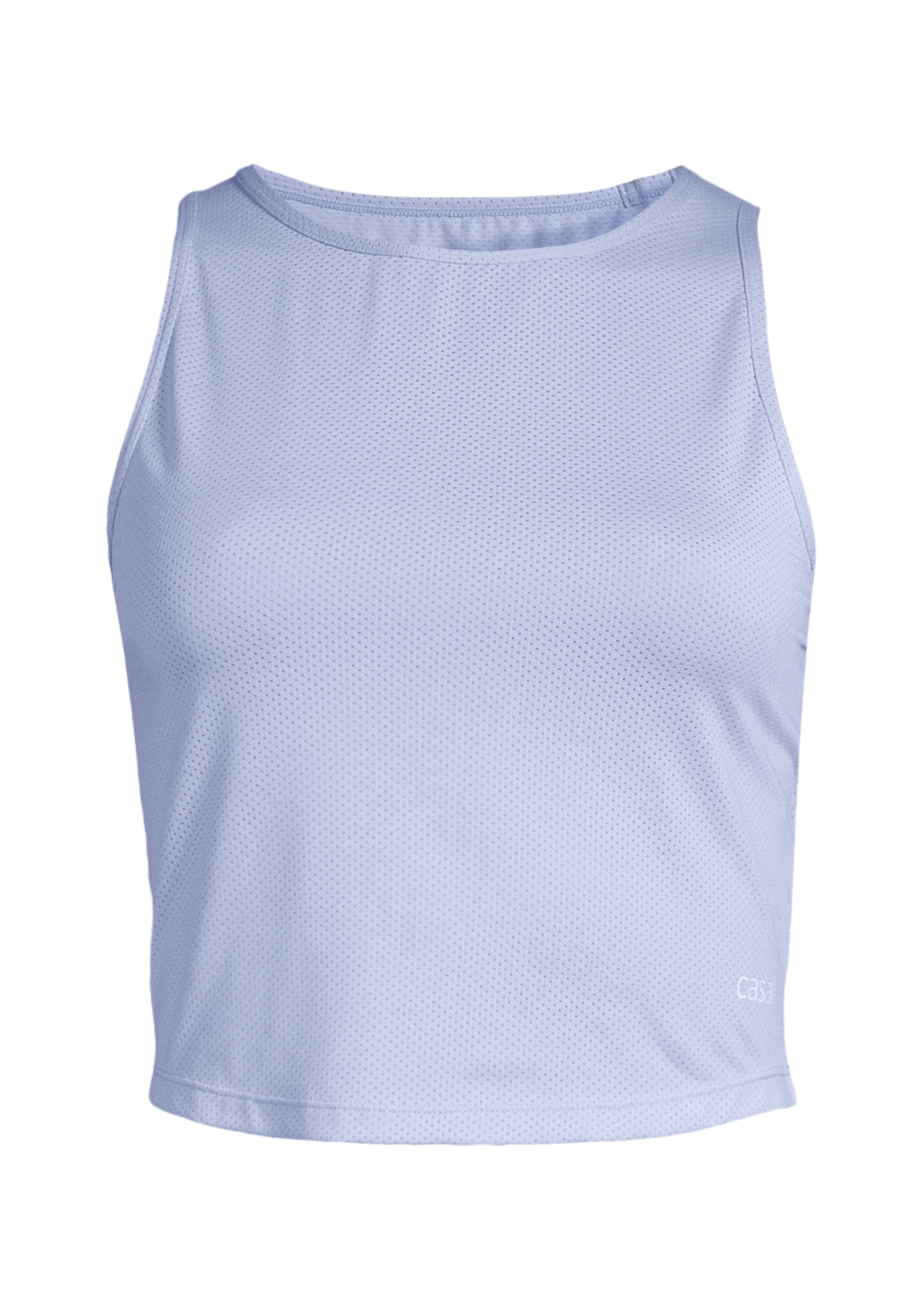 Laser Mesh Crop Top