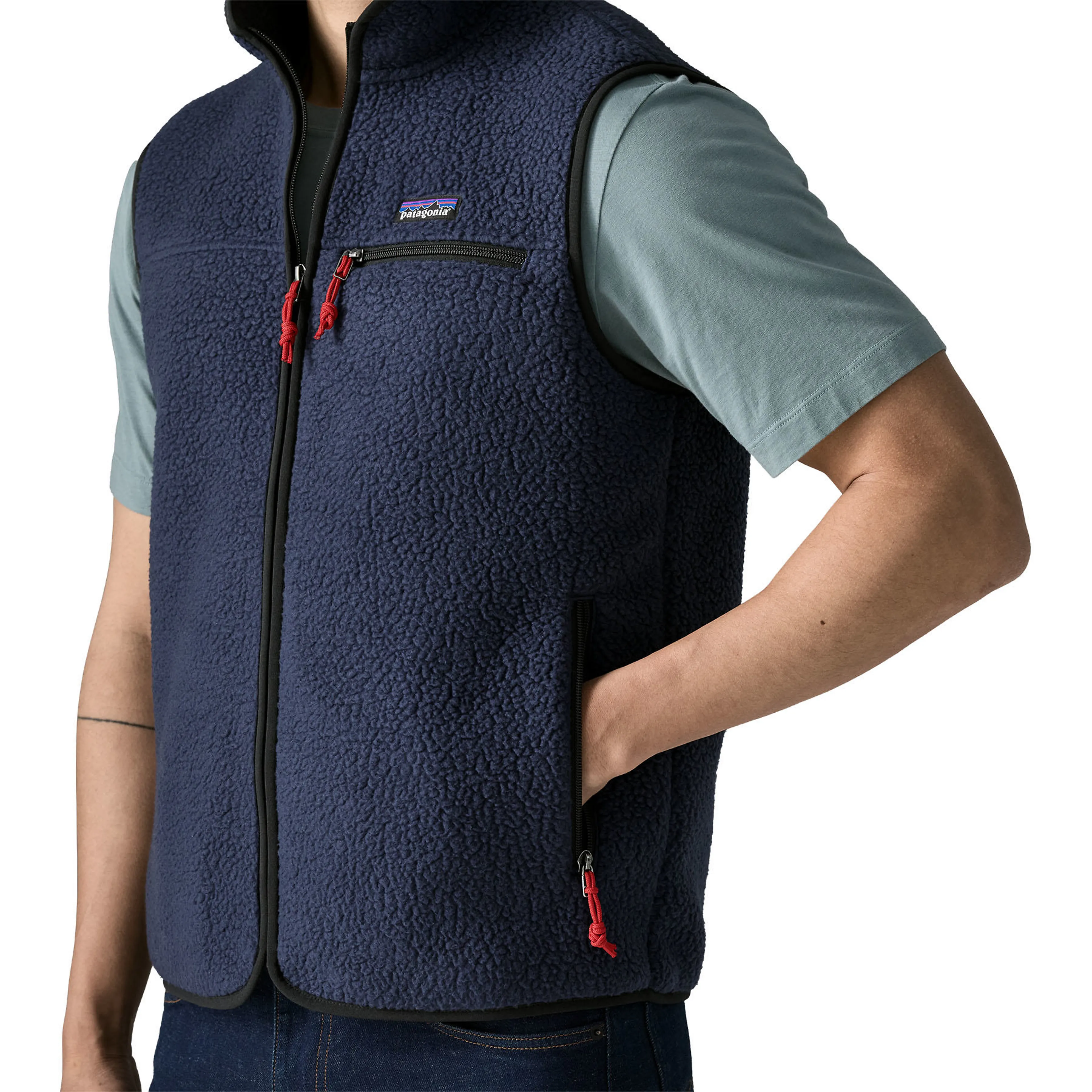 M Retro Pile Vest