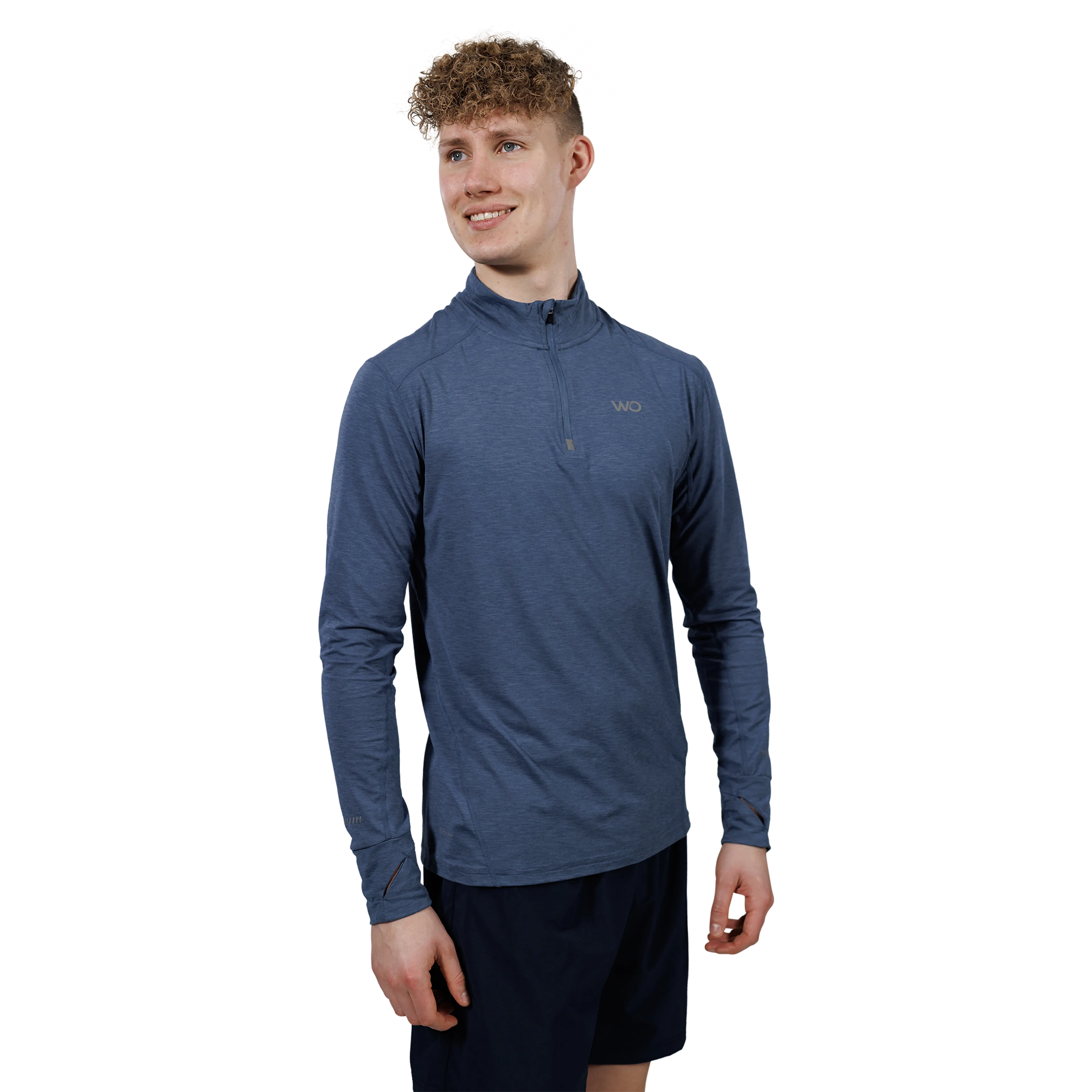 Hillon Melange Midlayer Herre