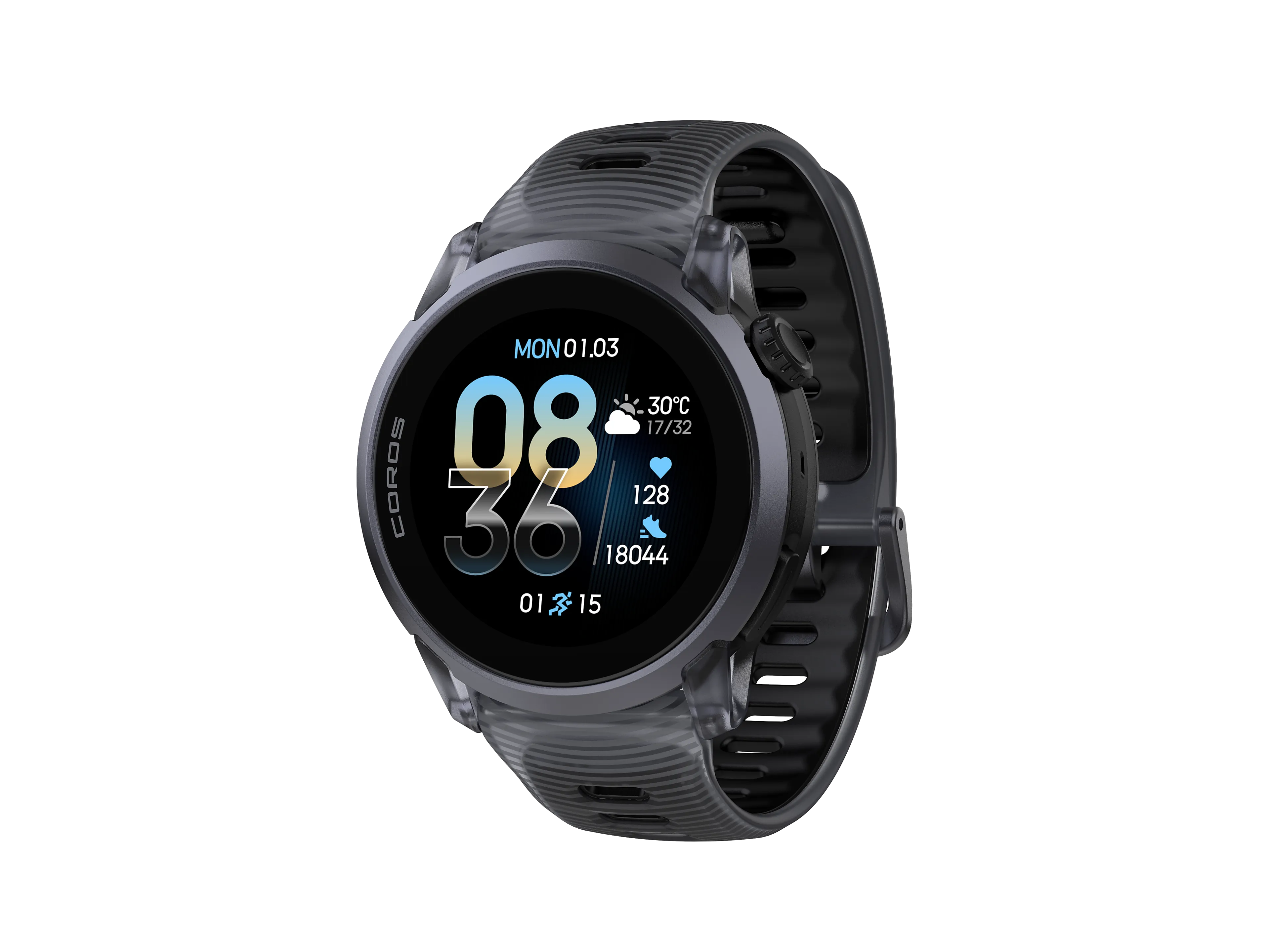 PACE 4 Aluminium Silicone Crystal Black