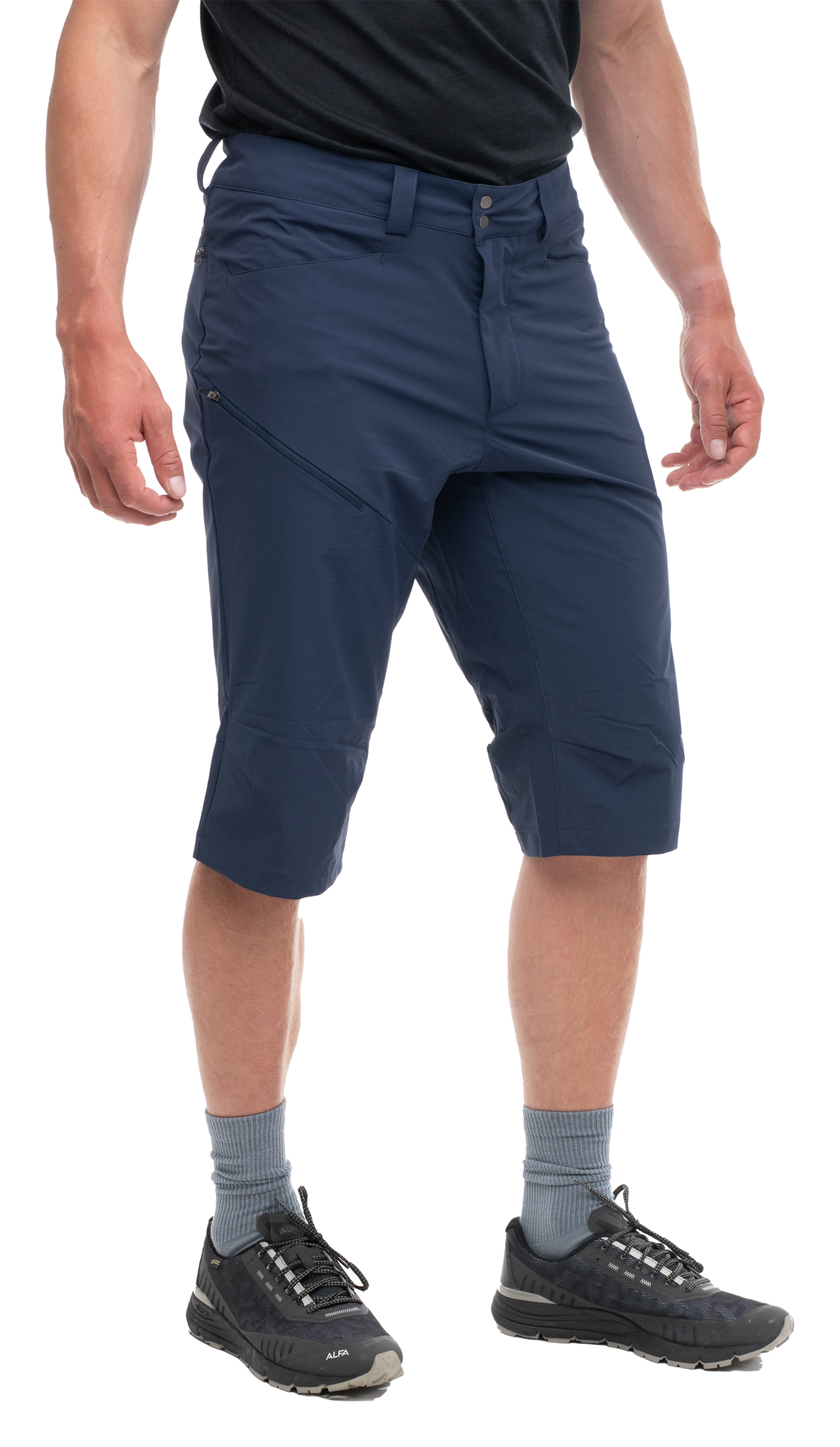 Vandre Light Softshell Long Shorts Men