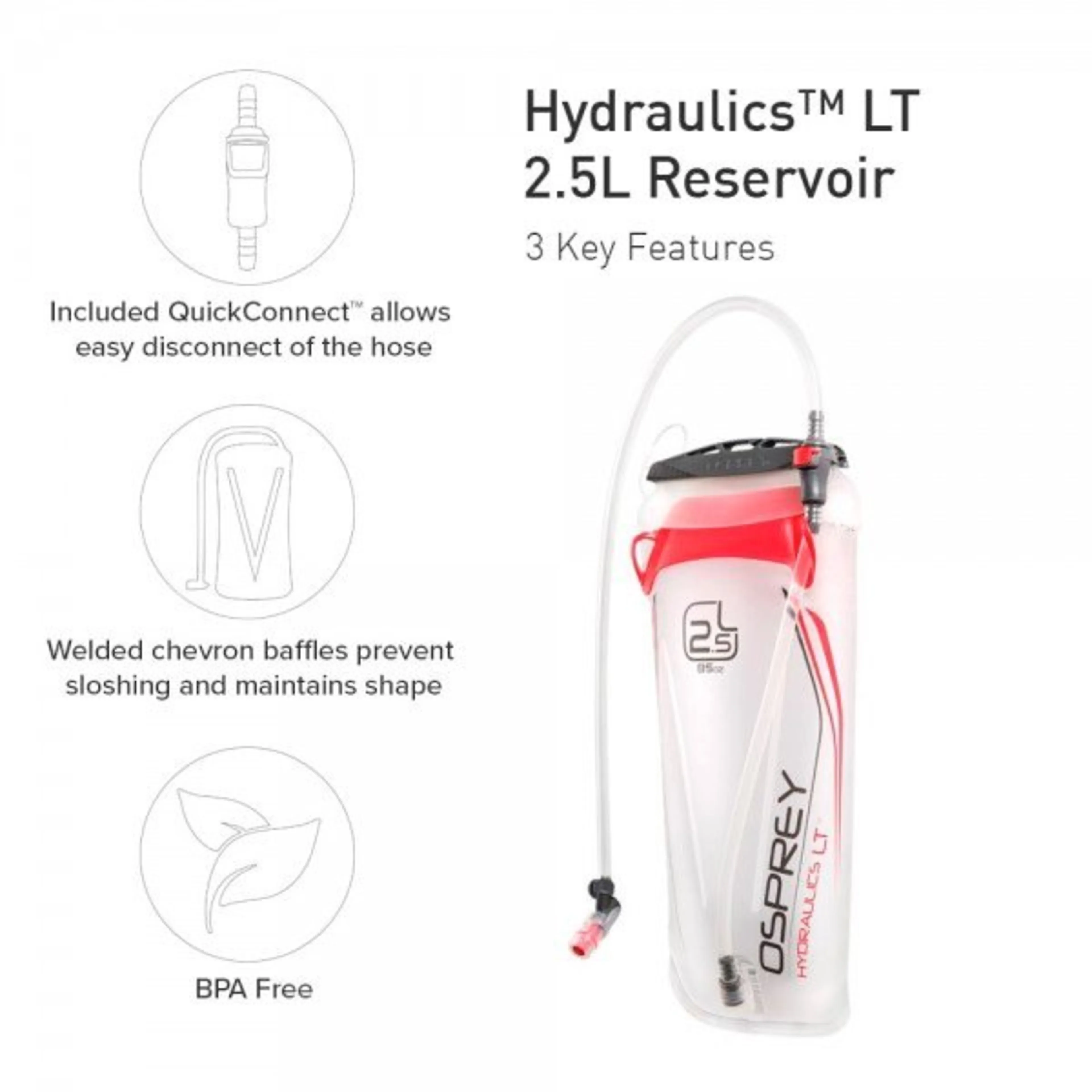 Hydraulics LT 1.5 L Reservoir