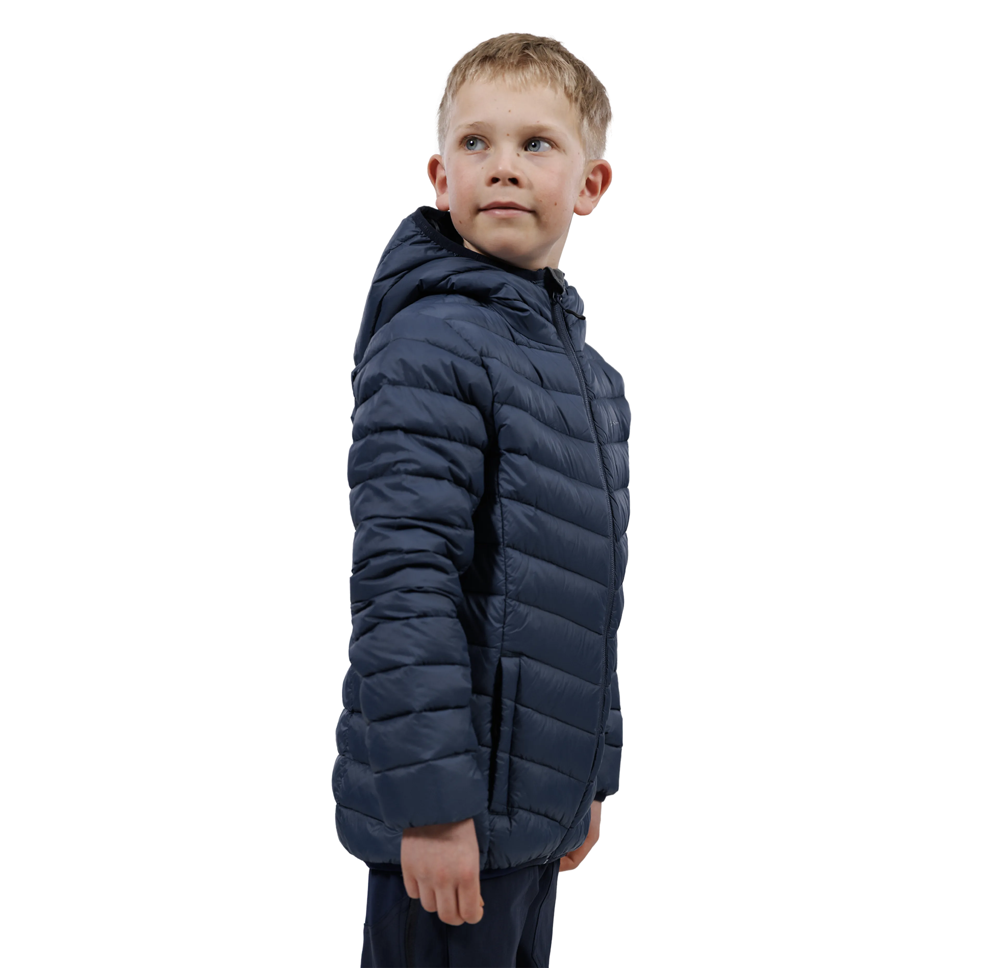 Blåhø dunjakke Jr