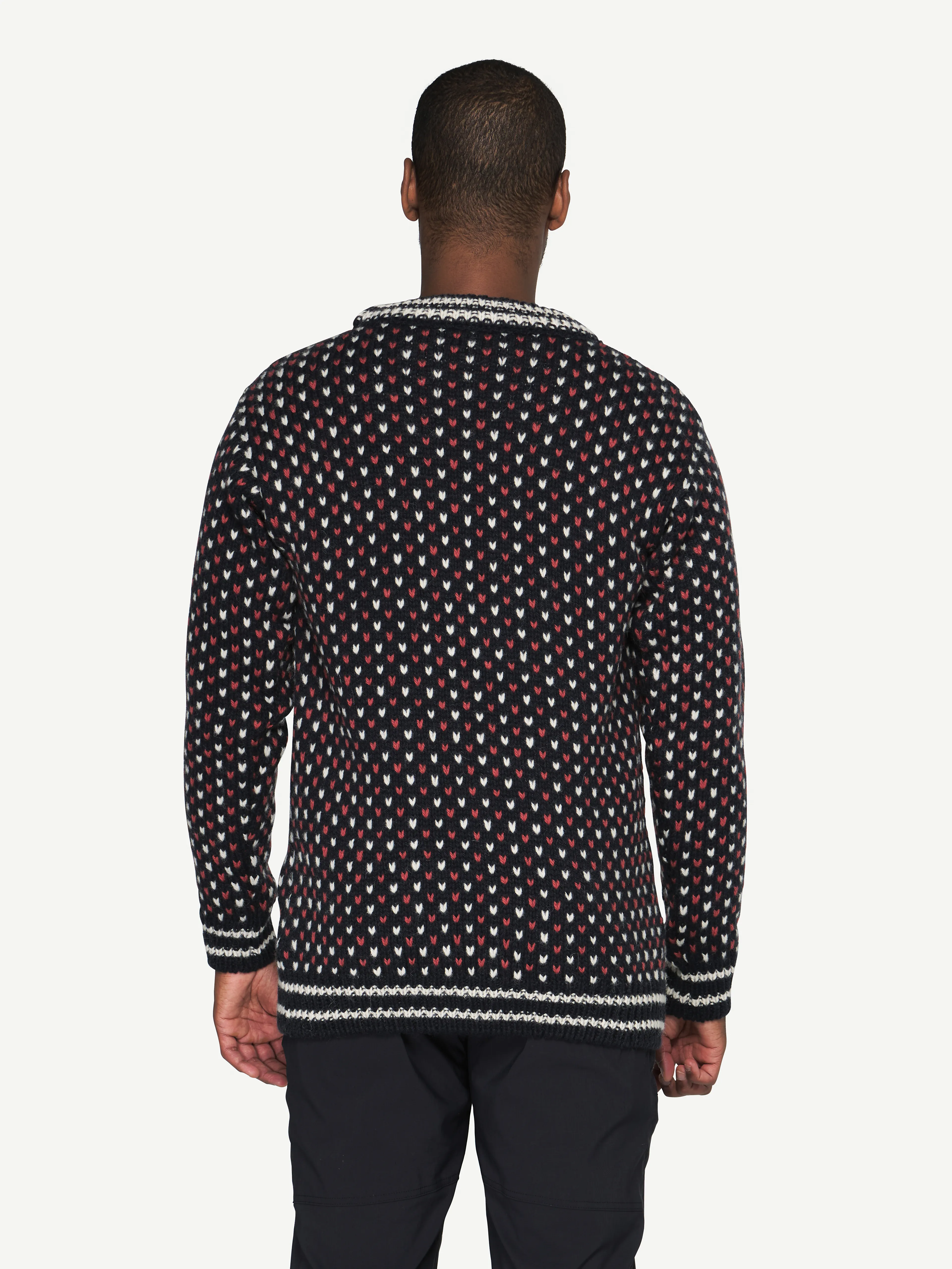 NORDSJØ TWO-TONE SWEATER