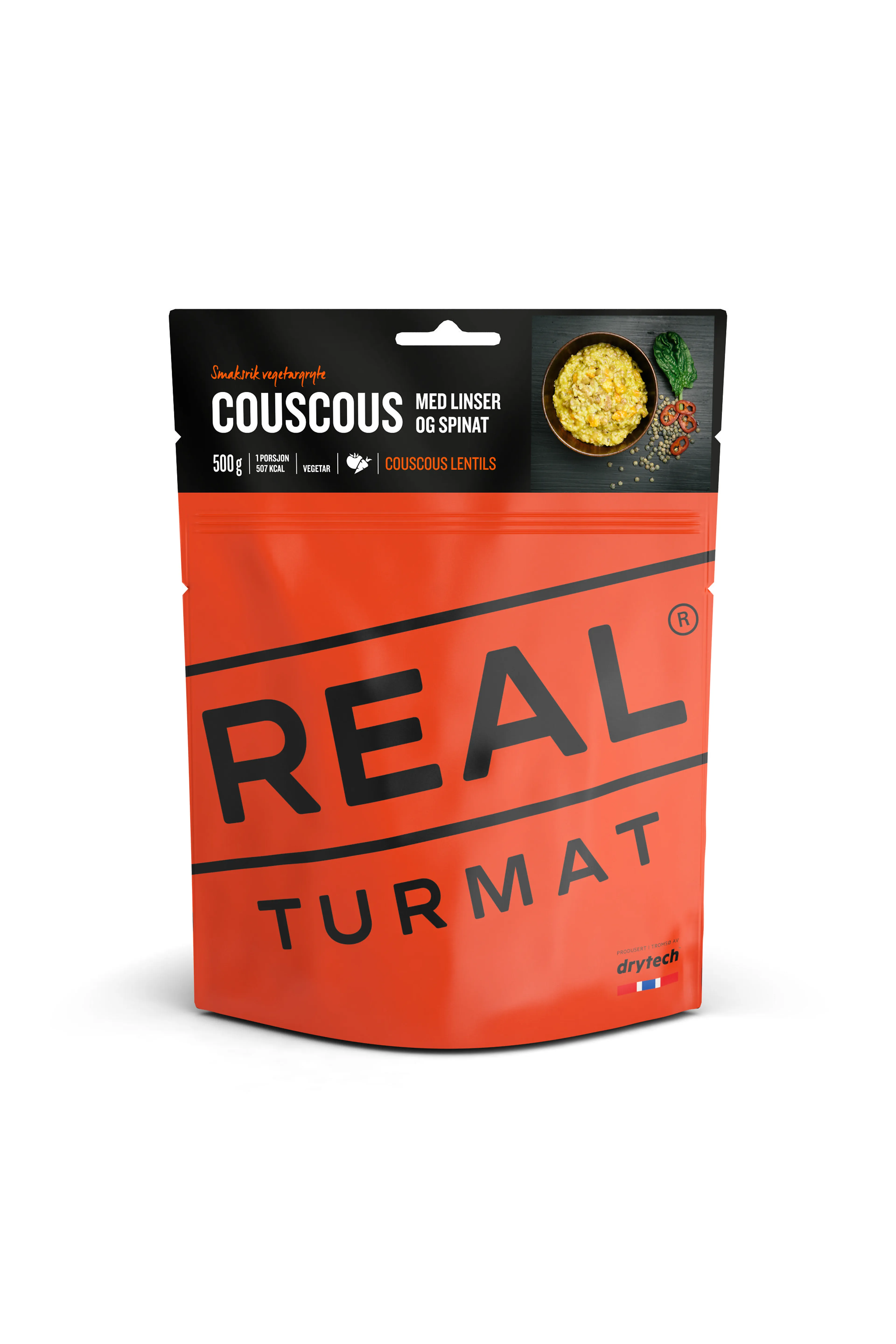 REAL TURMAT COUSCOUS MED LINSER OG LIME (VEGETAR)