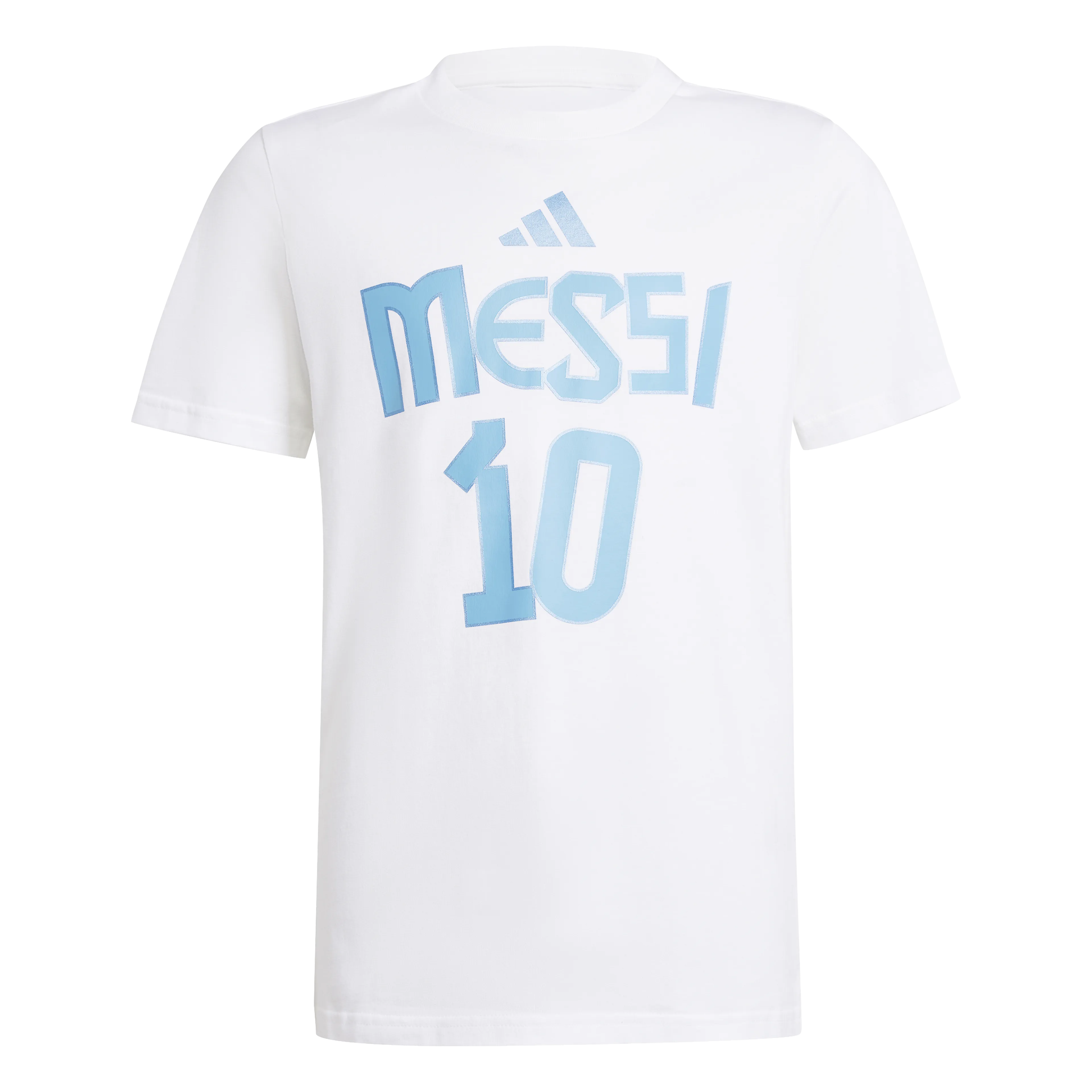 Messi Name and Number Graphic T-skjorte