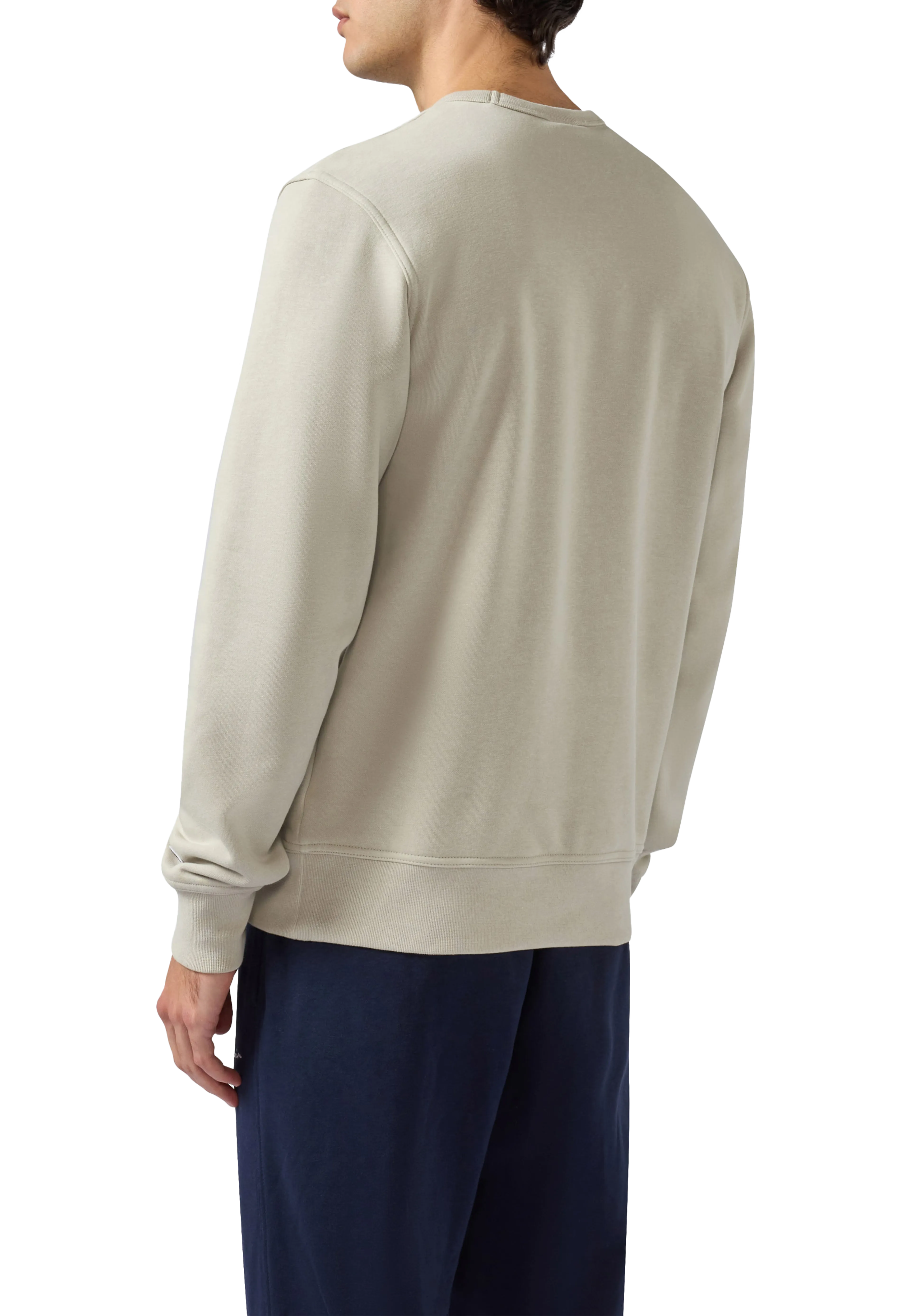 Crewneck Sweatshirt small contrast logo mens