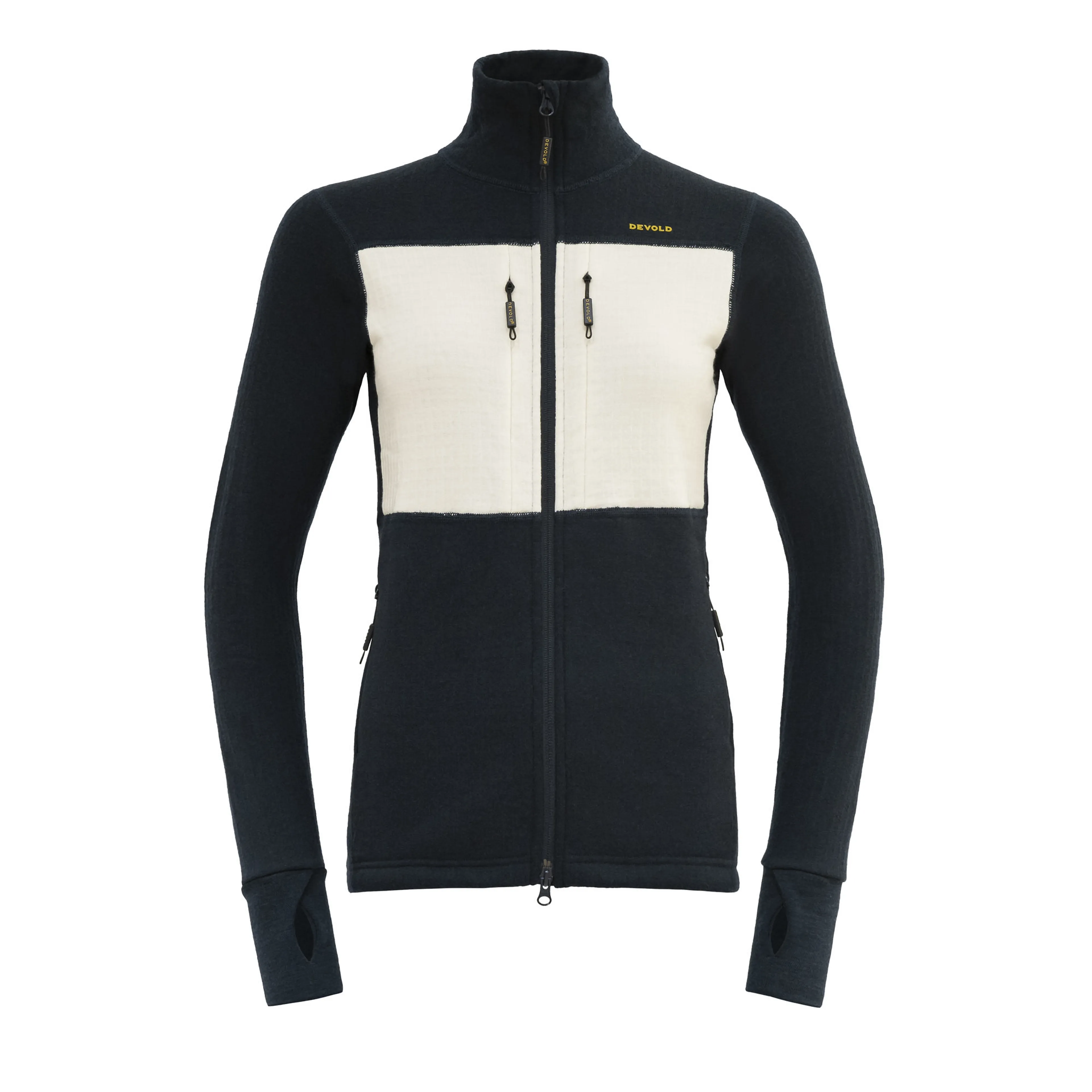 EGGA GRID MERINO JKT WMN