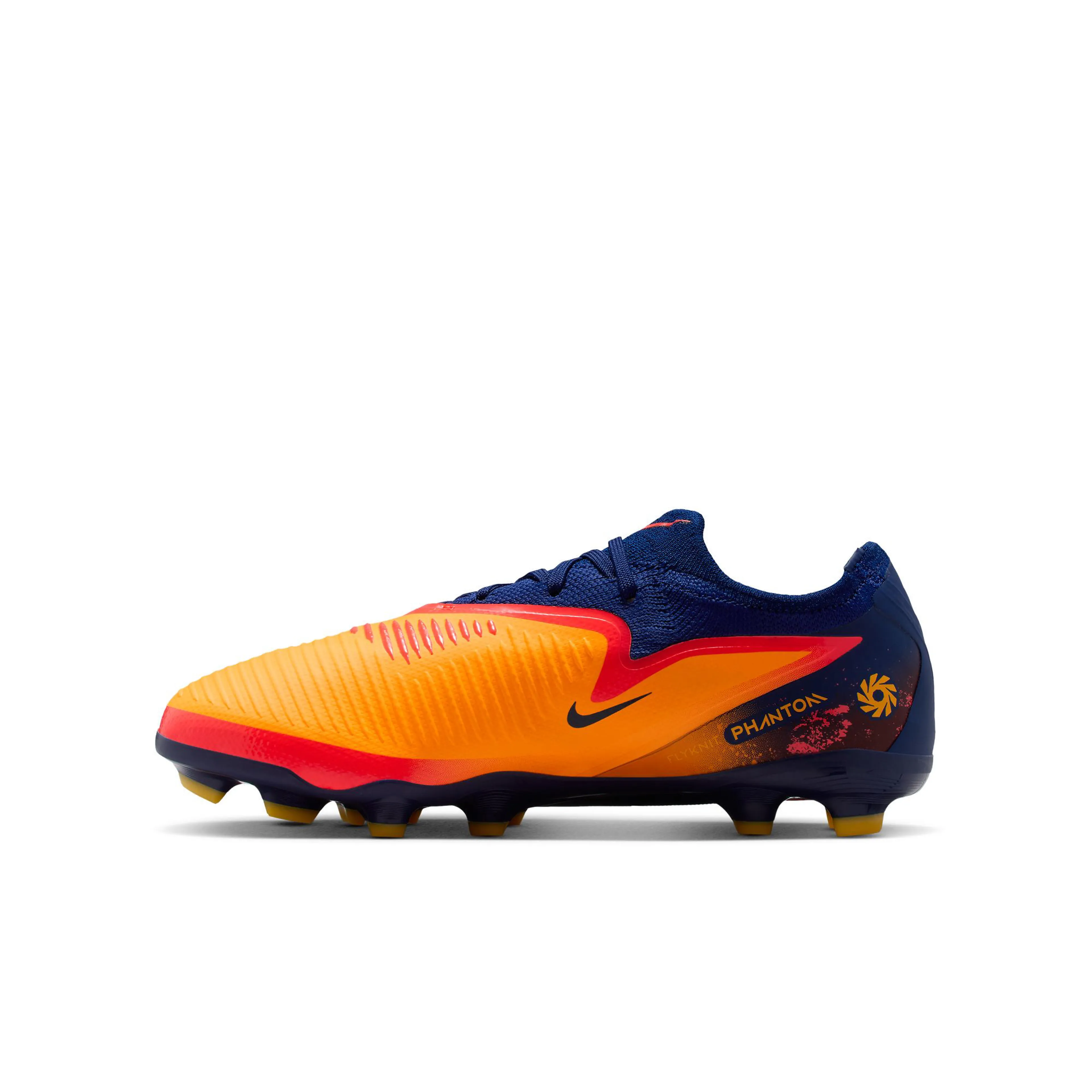 Phantom 6 Low Pro "Erling Haaland" Big Kids' Multi-Ground Fotballsko Gress/Kunstgress Junior