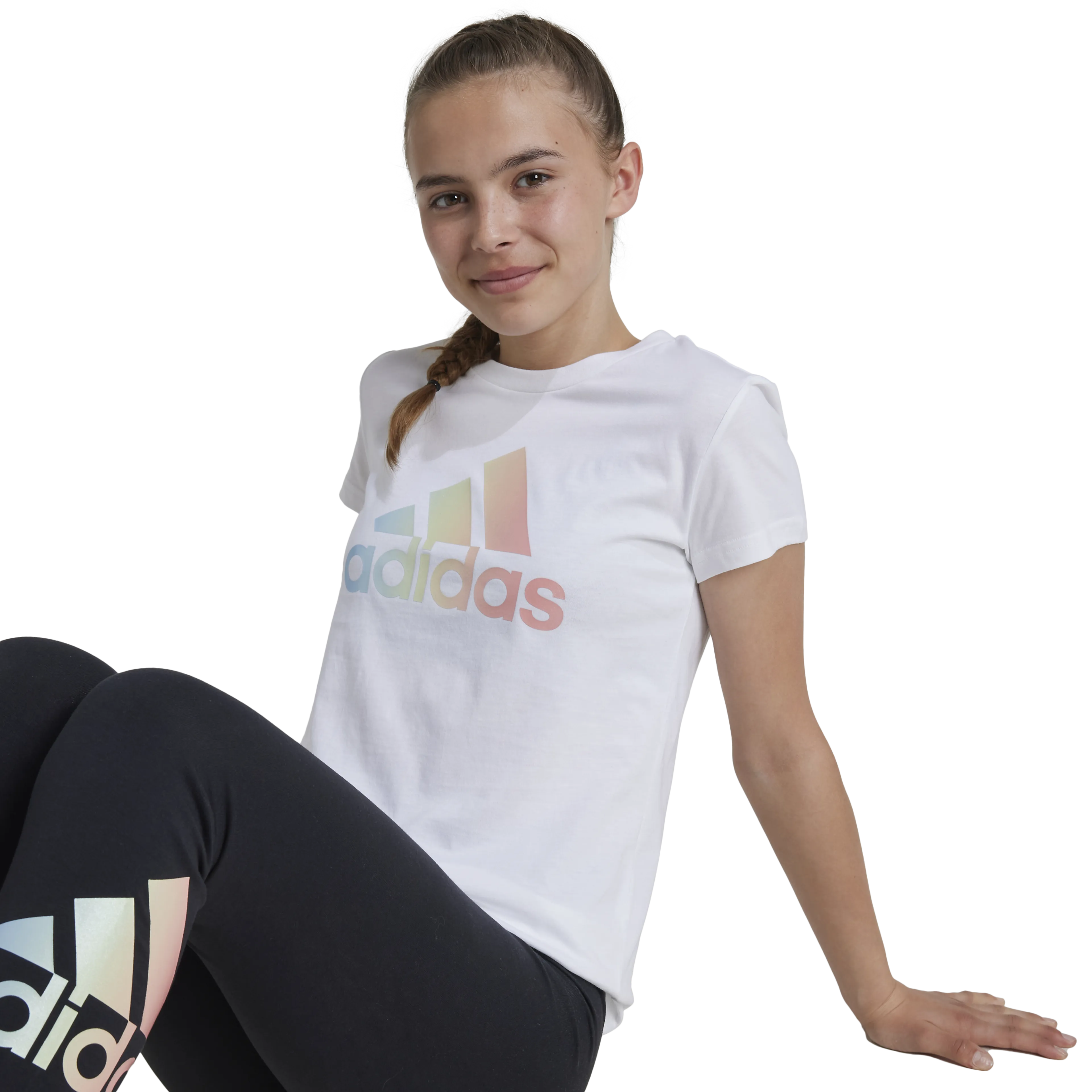 Metallic Print T-Shirt Kids