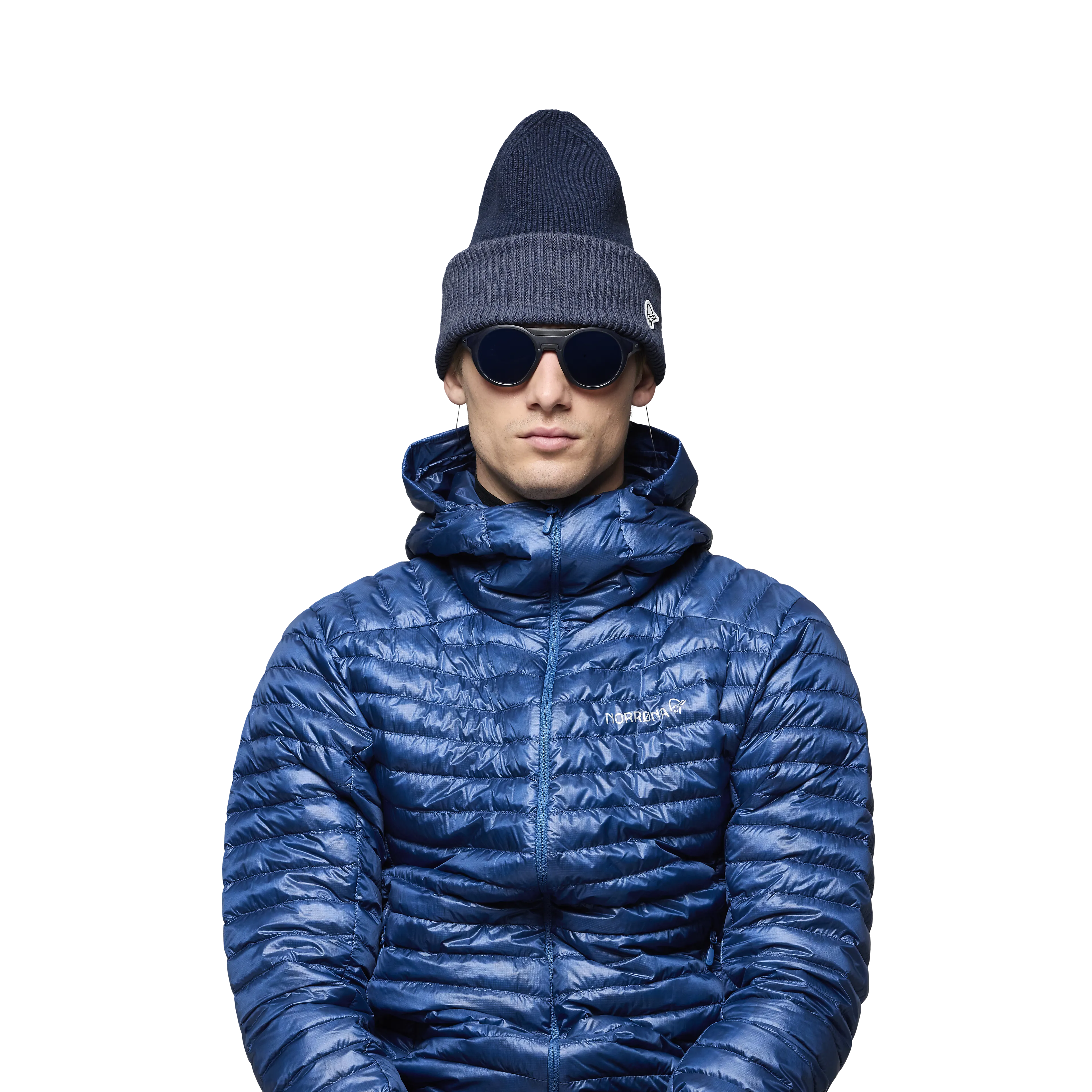 /29 heavy merinoUll contrast Beanie