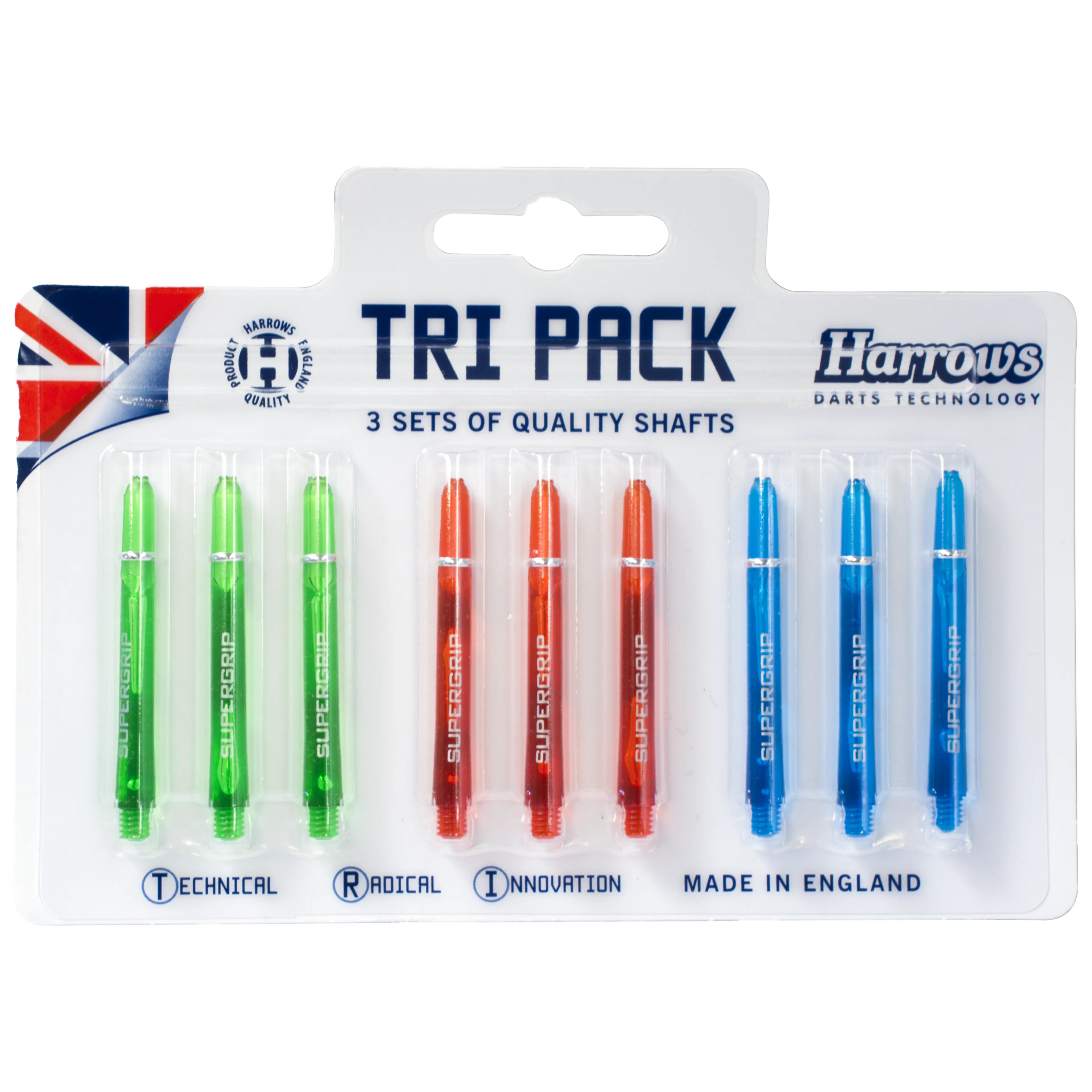 Dart Shaft Supergrip, Tri Pack