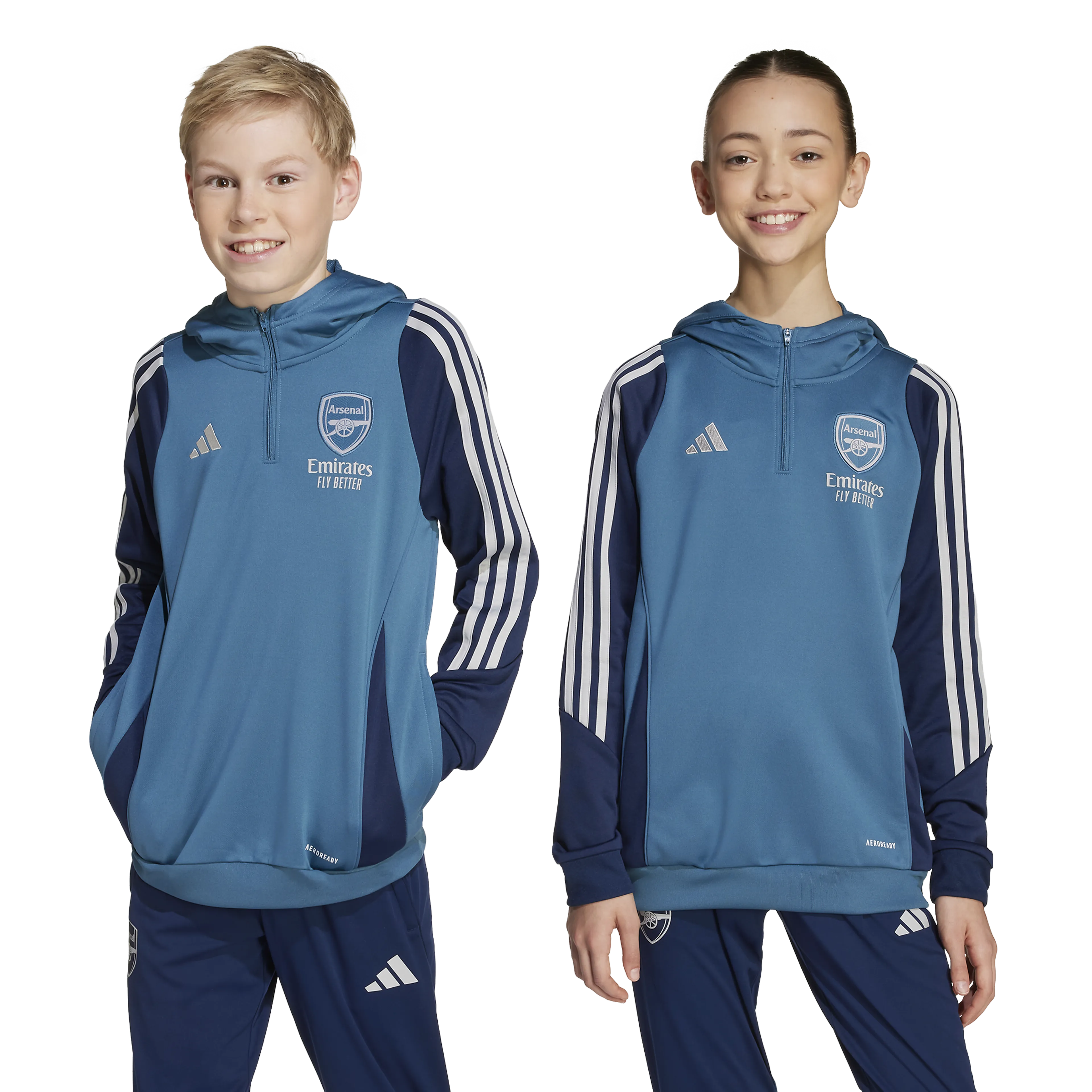Arsenal Tiro 24 Training Hoodie Kids