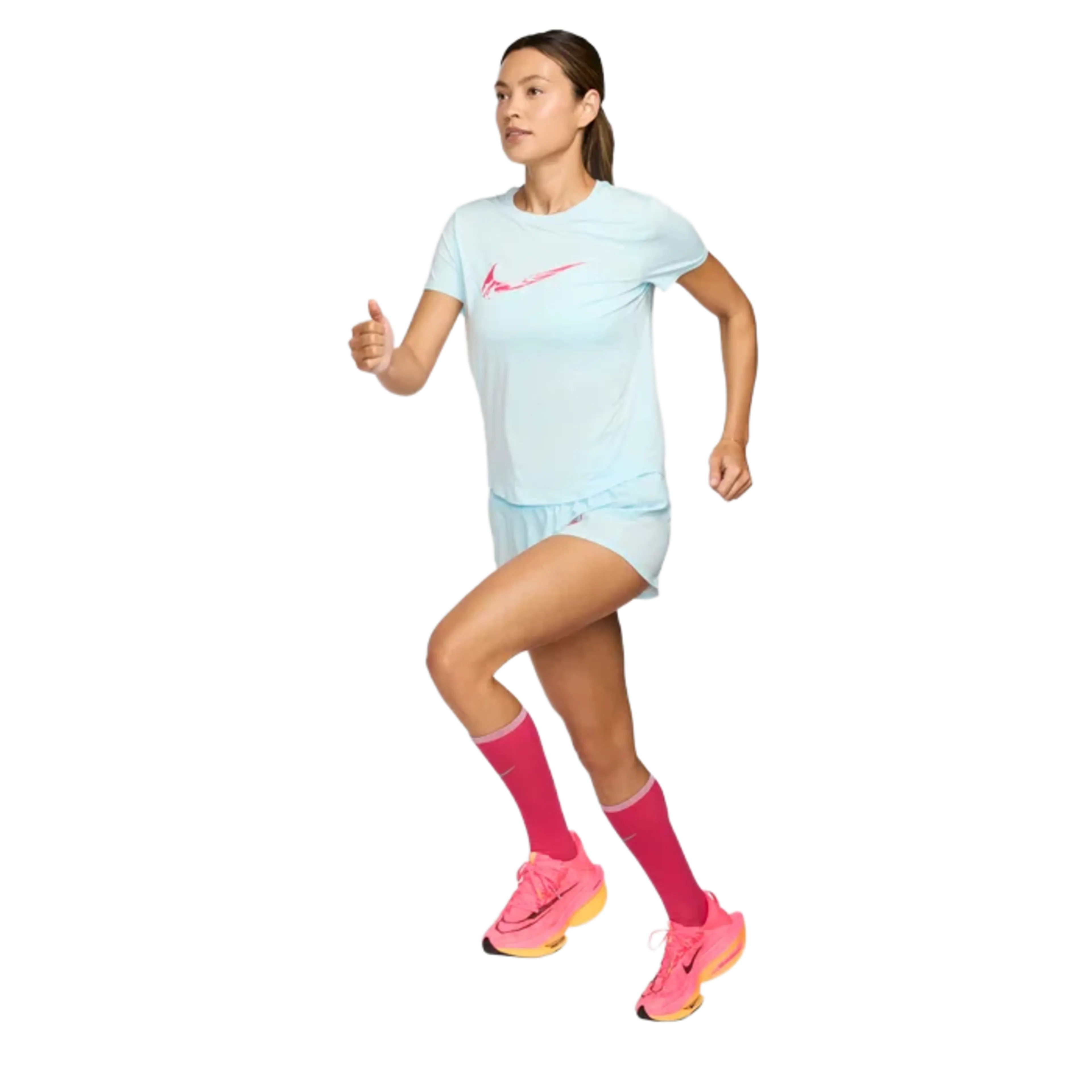 Women's Dri-FIT Short-Sleeve Graphic Running Top