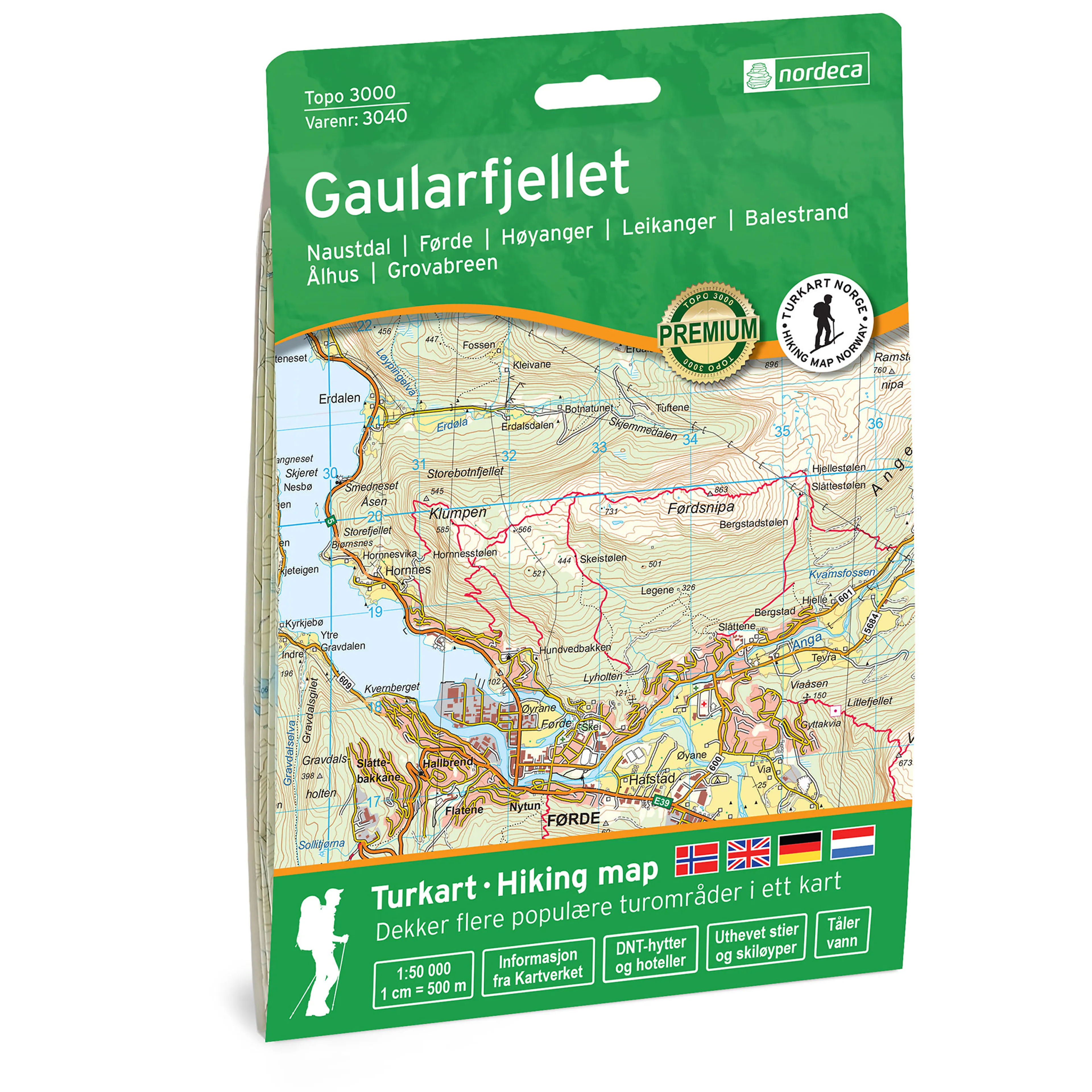 GAULARFJELLET 1:50 000