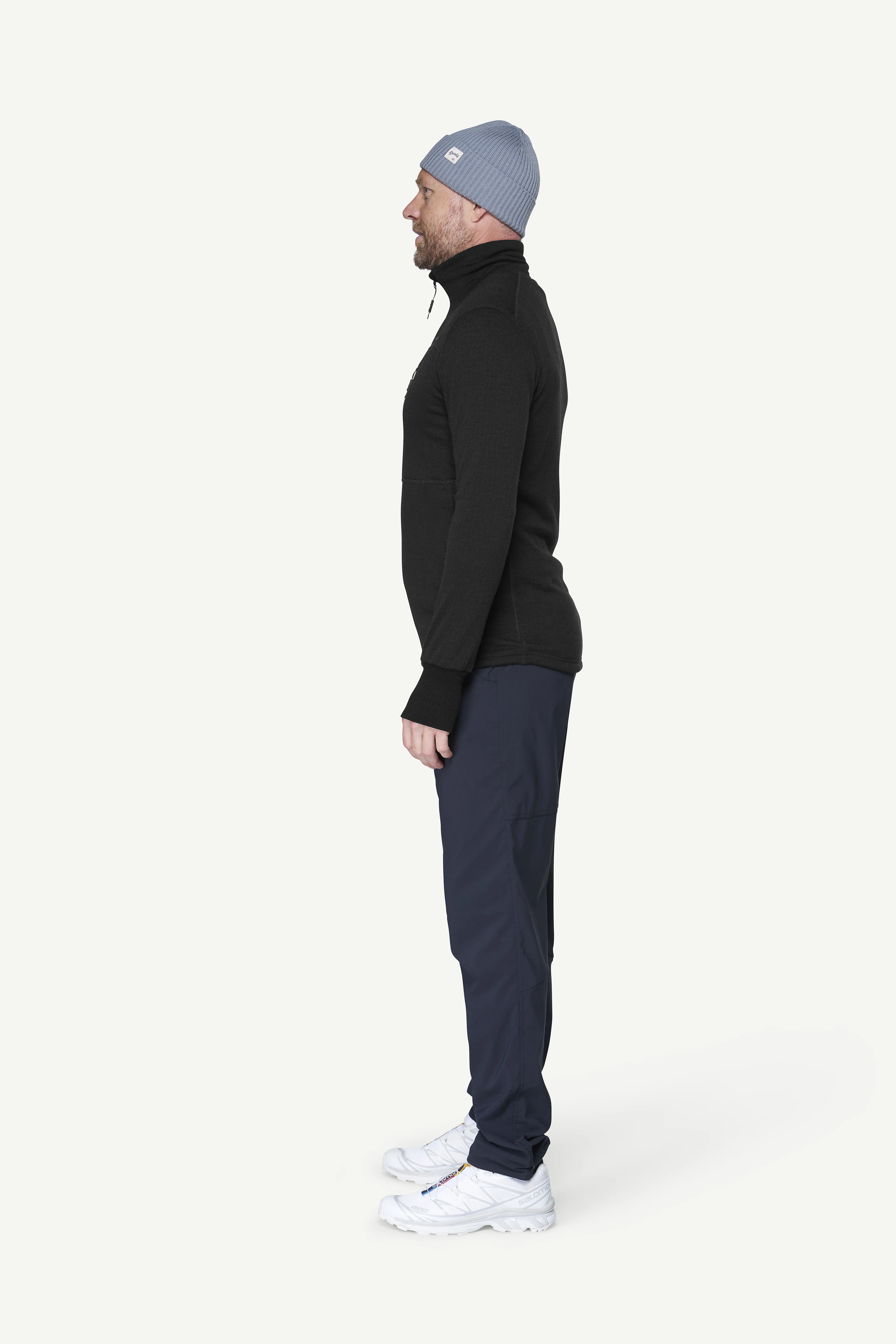 EGGA GRID MERINO JKT MAN