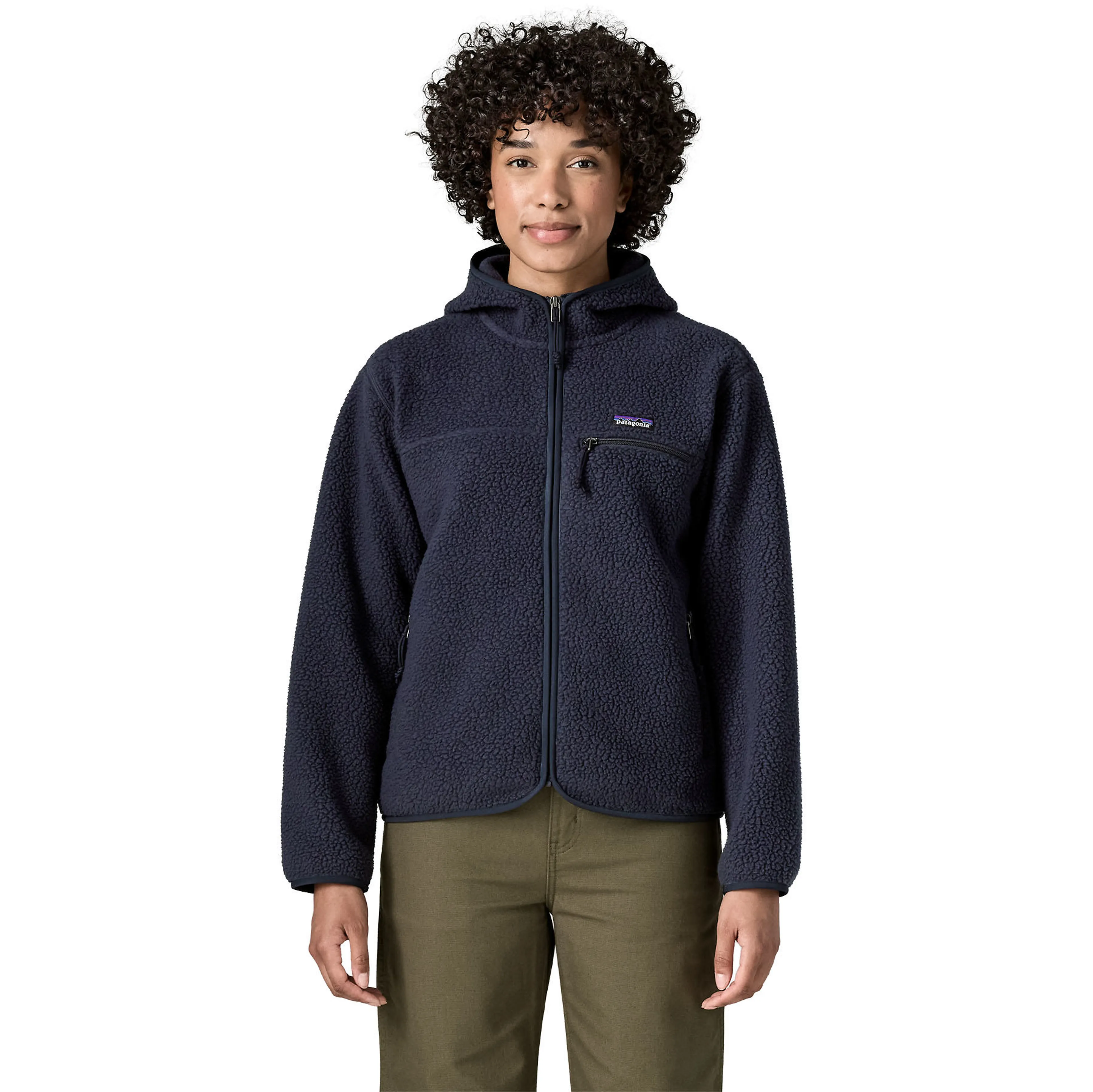 W Retro Pile Hoody