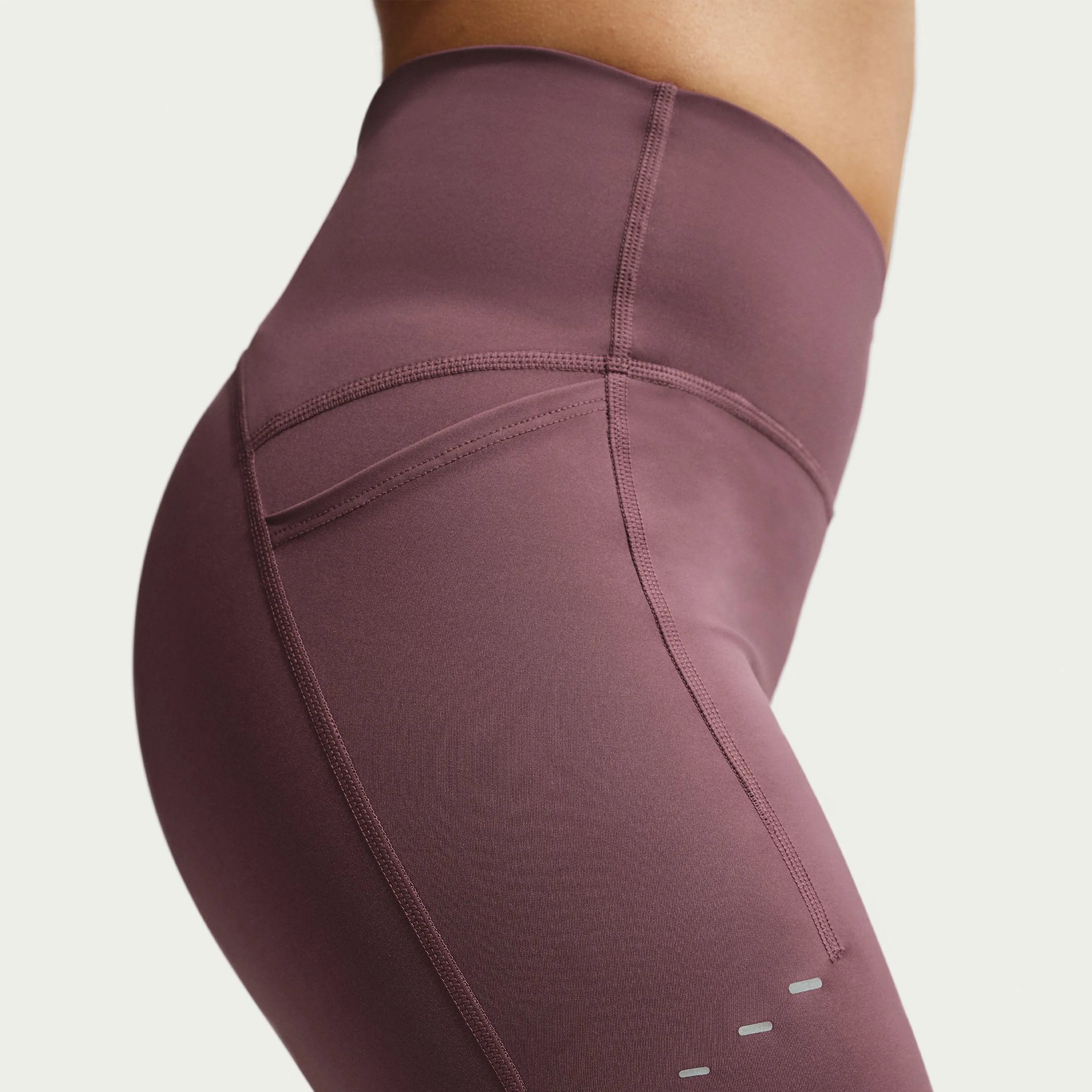 Swift Women's High-Waisted 7/8 Running Leggings with Pockets