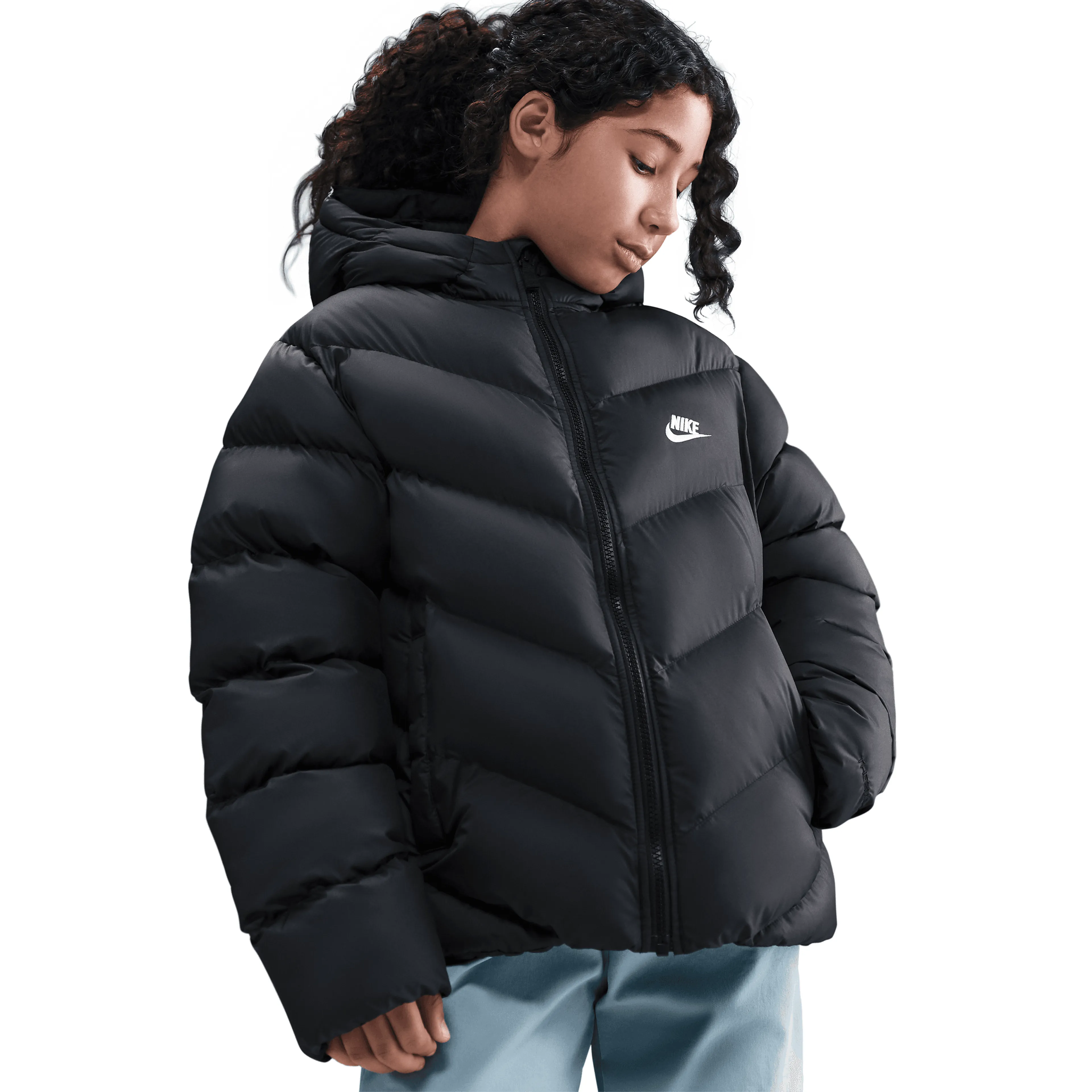 Sportswear All Day Play Big Kids' Therma-FIT Loose-Fit Puffer Jacket