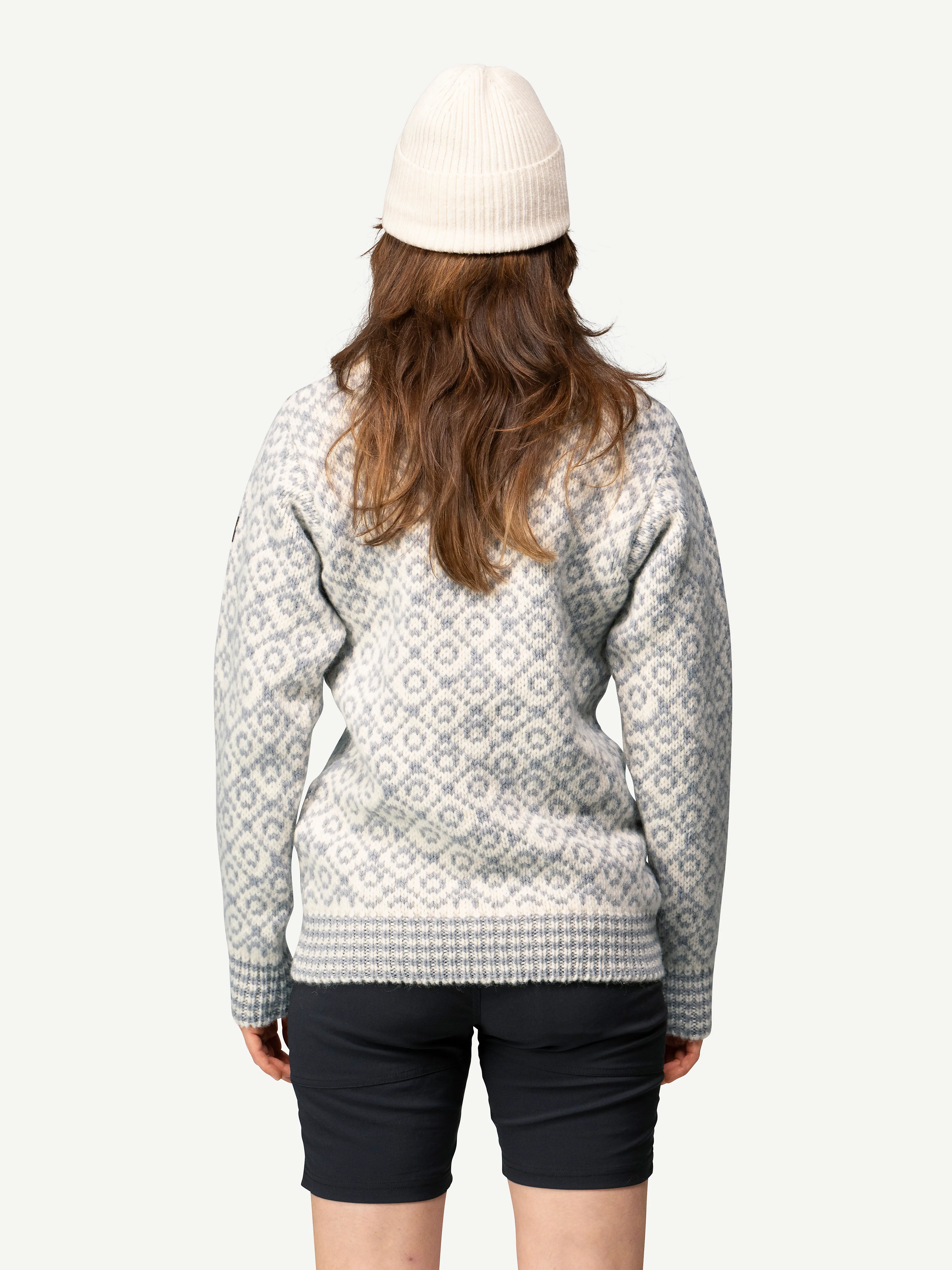 SVALBARD strikkegenser ZIP-NECK unisex