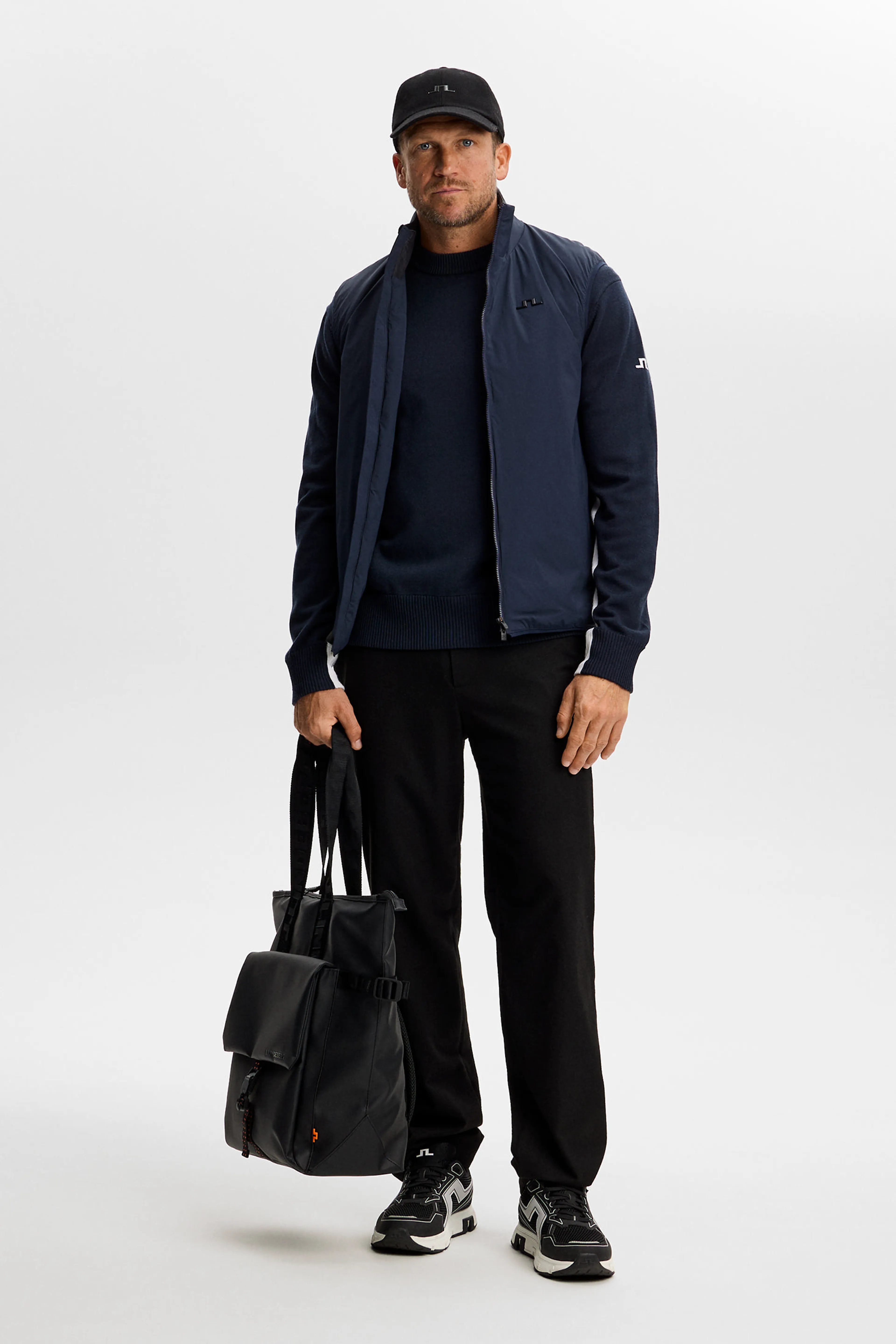Chester Side Stripe Knit Crew