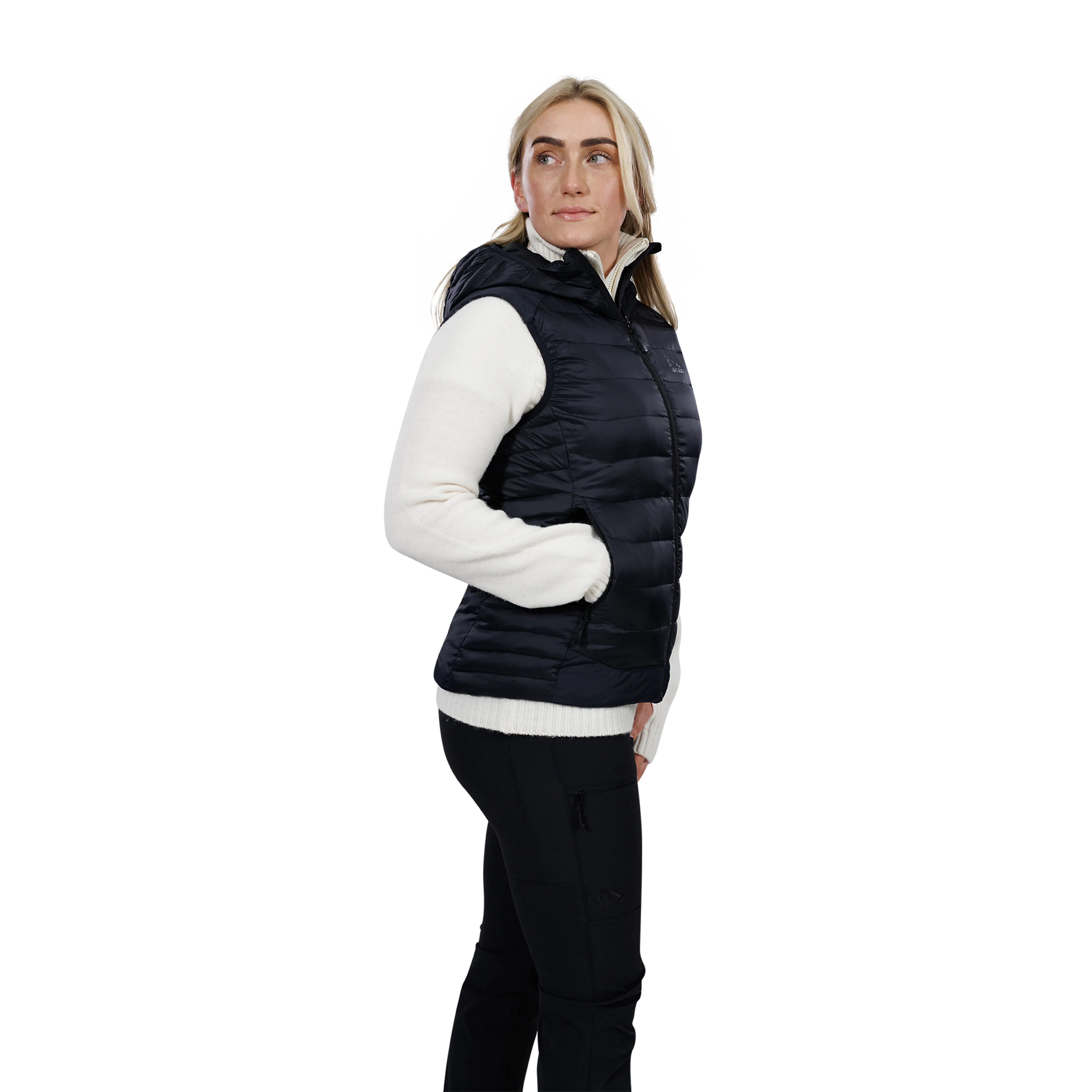 GRANITT PRO DUNVEST M/HETTE dame