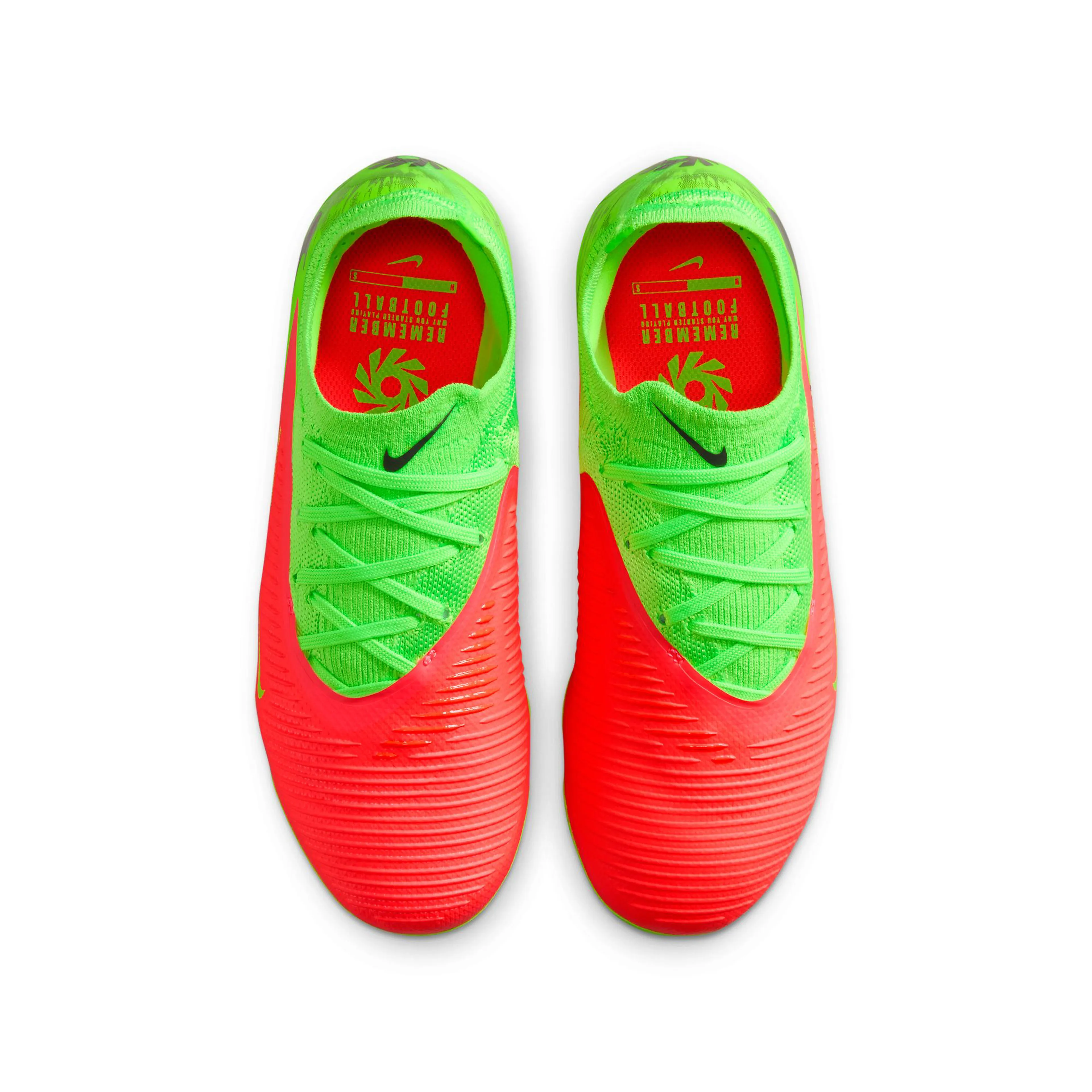 Phantom 6 Low Pro "Erling Haaland" Big Kids' Multi-Ground Fotballsko Gress/Kunstgress Junior