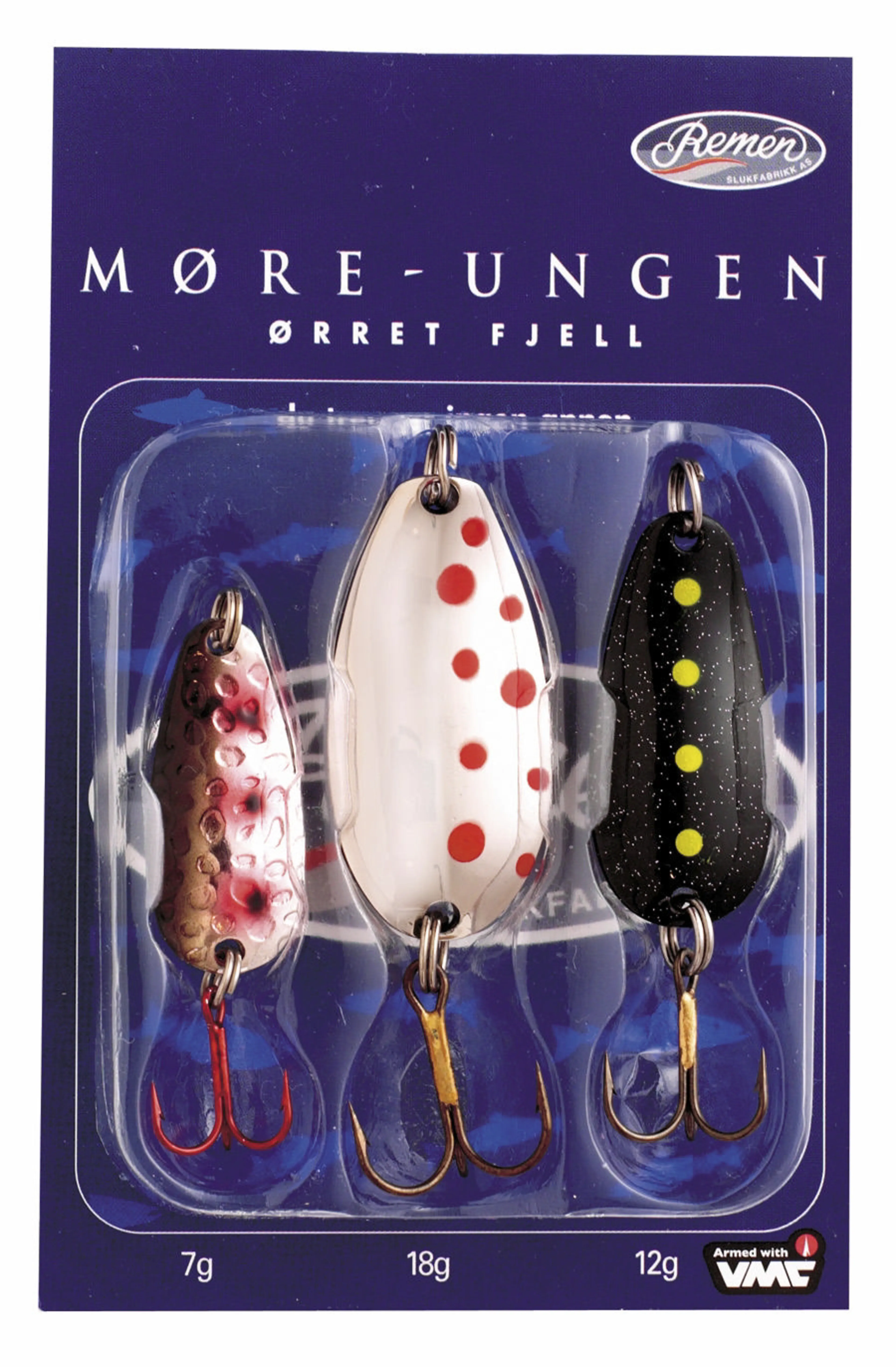 3-PACK MØREUNGEN ØRRET FJELL