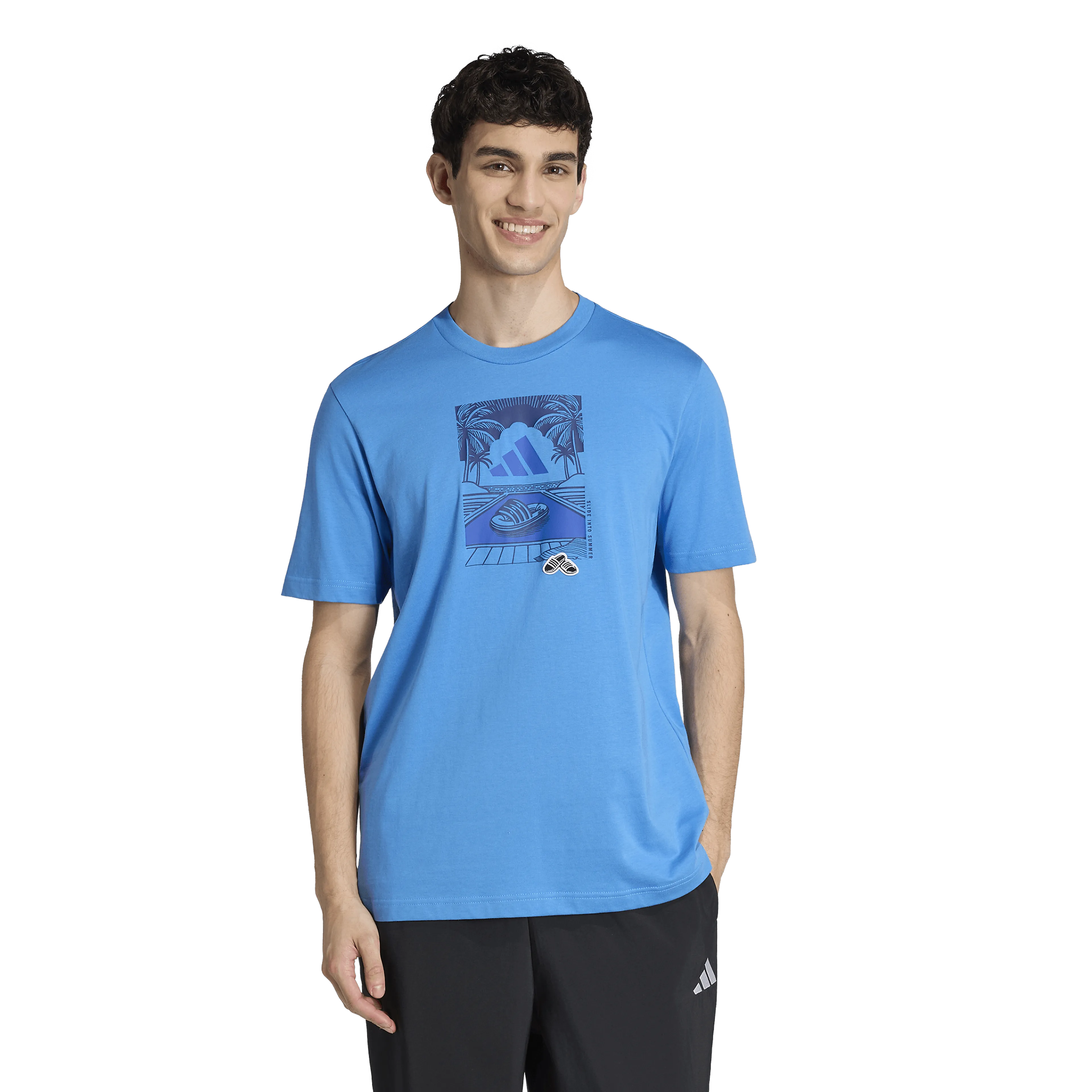 SUMMER SLIDES RELAX GRAPHIC T-SHIRT