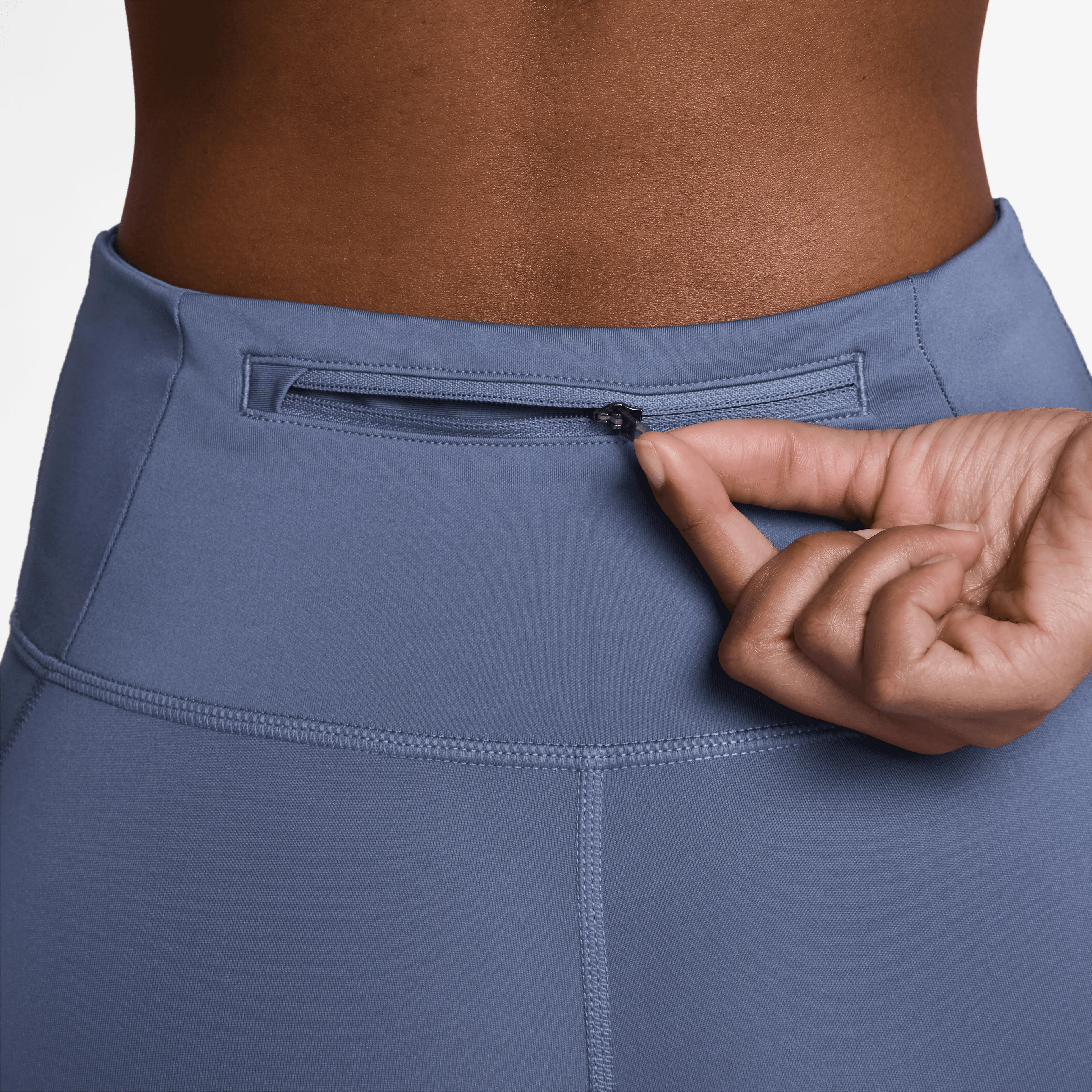 Tempo Swoosh Run Women's High-Waisted 7/8 Running Leggings Tempo Swoosh Run Women's High-Waisted 7/8 Running Leggings