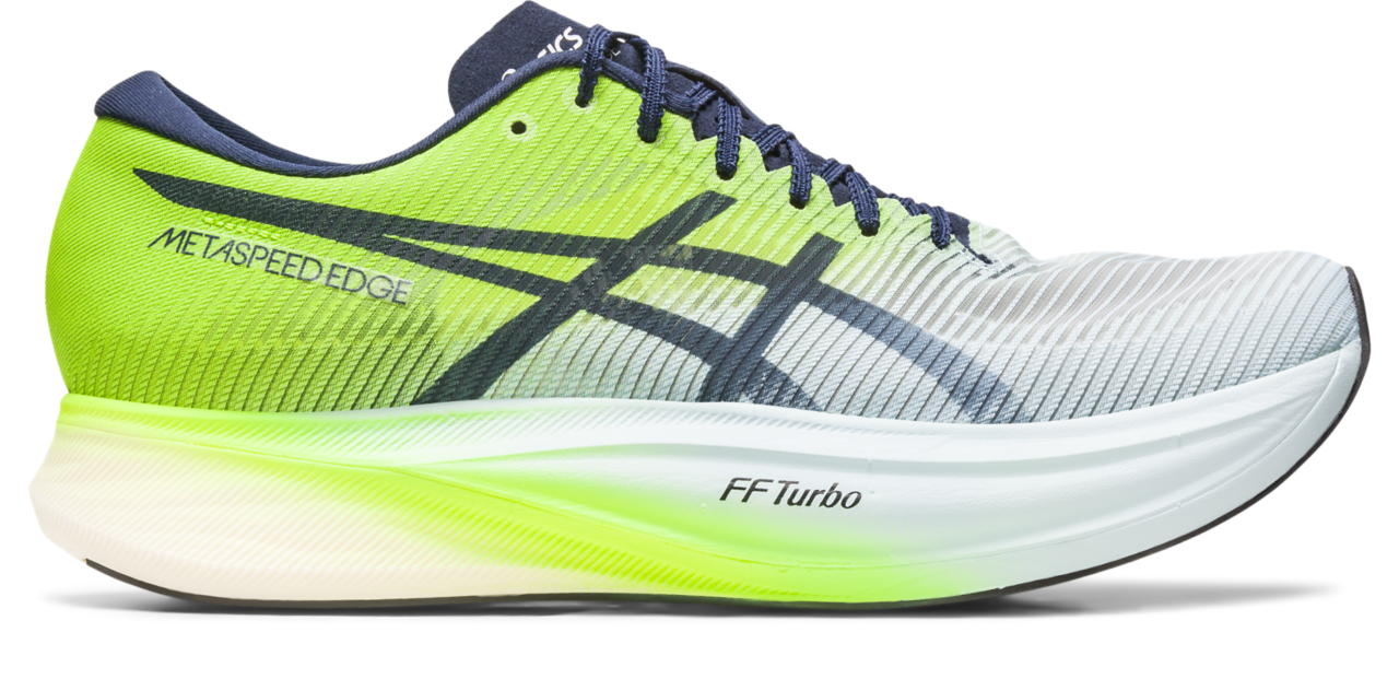 ASICS SPEED EDGE ＋ ASICS Metaspeed Edge+ SKY/HAZARD GREEN Unisex | Løplabbet.no