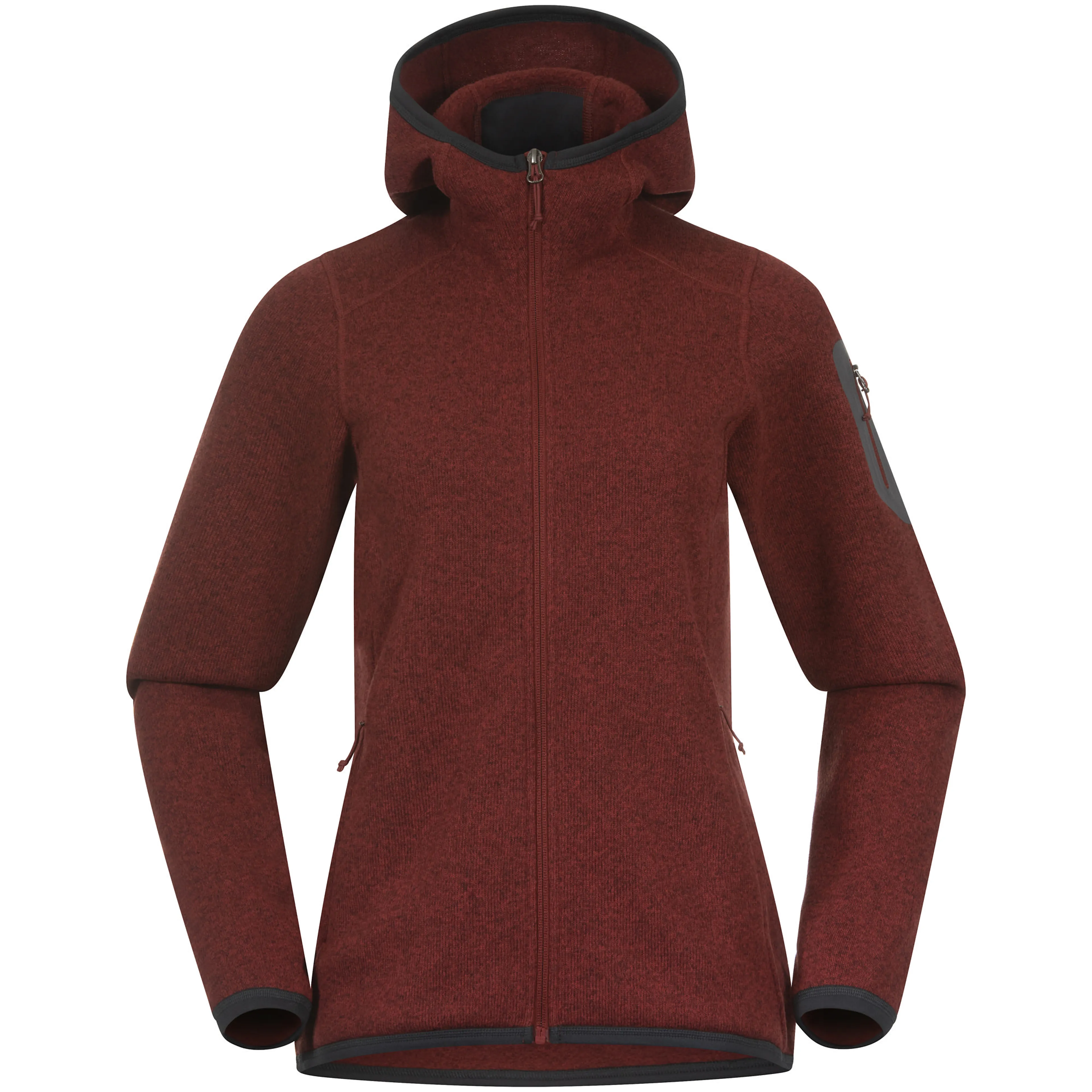 Kamphaug Knitted W Hoodie