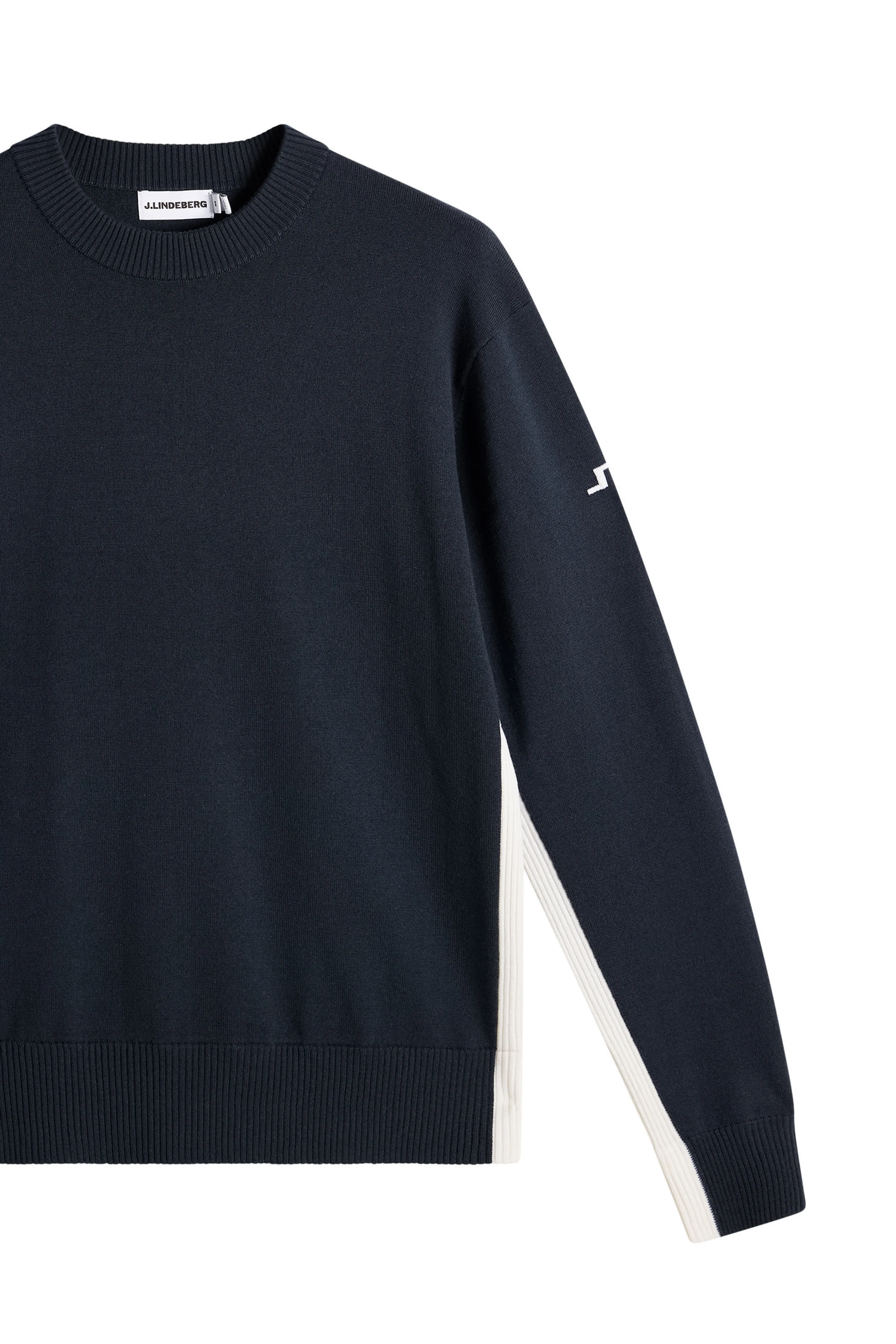 Chester Side Stripe Knit Crew