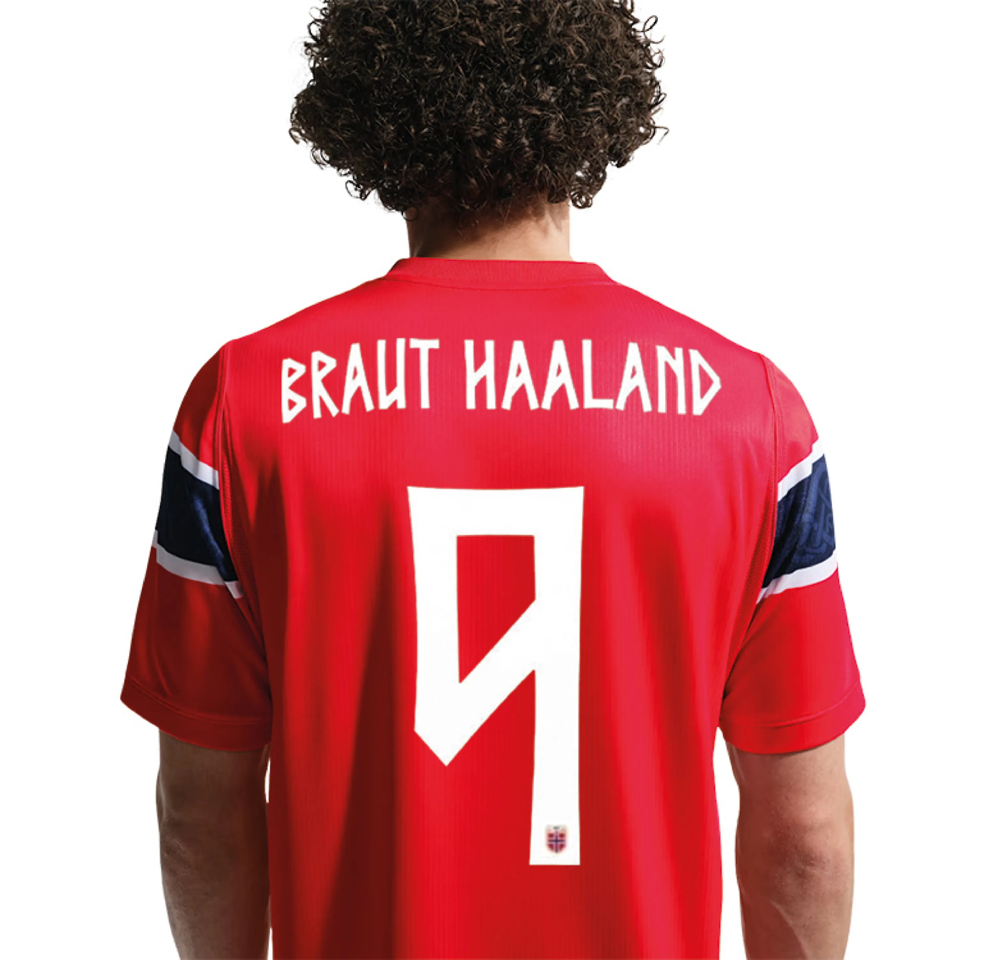 VM26 Trykk "BRAUT HAALAND 9" - JUNIOR