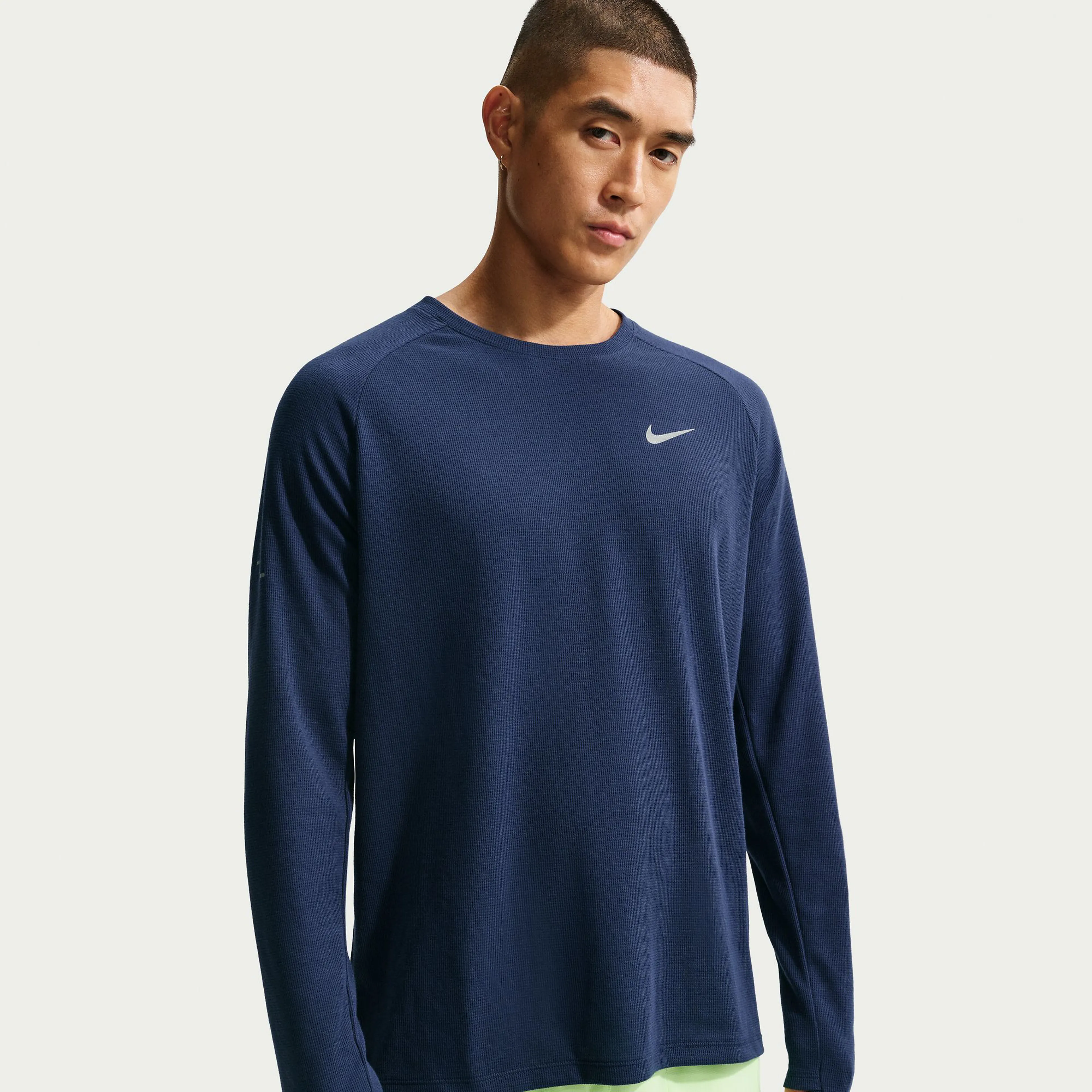 Stride Men's Dri-FIT Running Waffle Crew