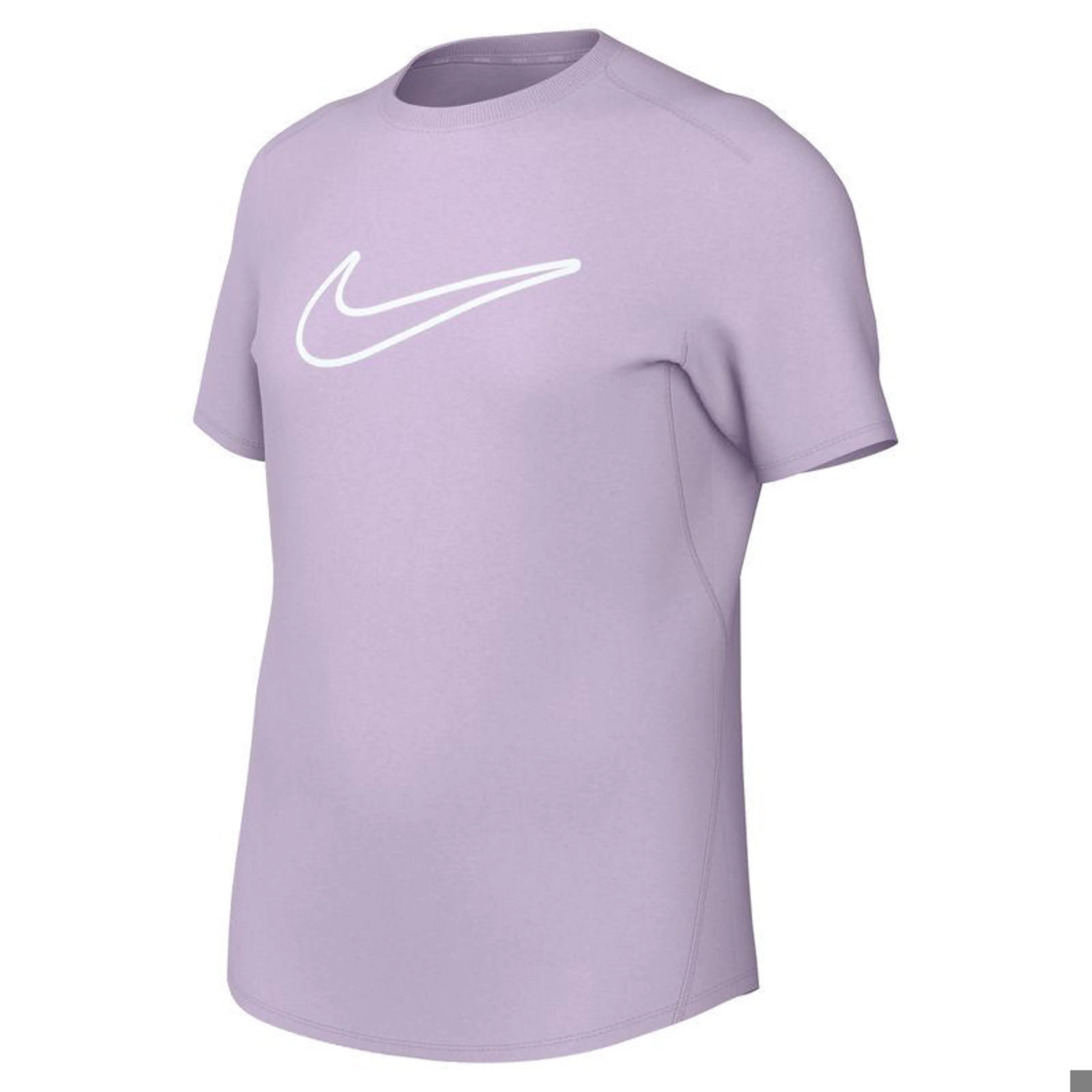 Nike One Fitted Big Kids' (Girls') Dri-FIT Short-Sleeve Top